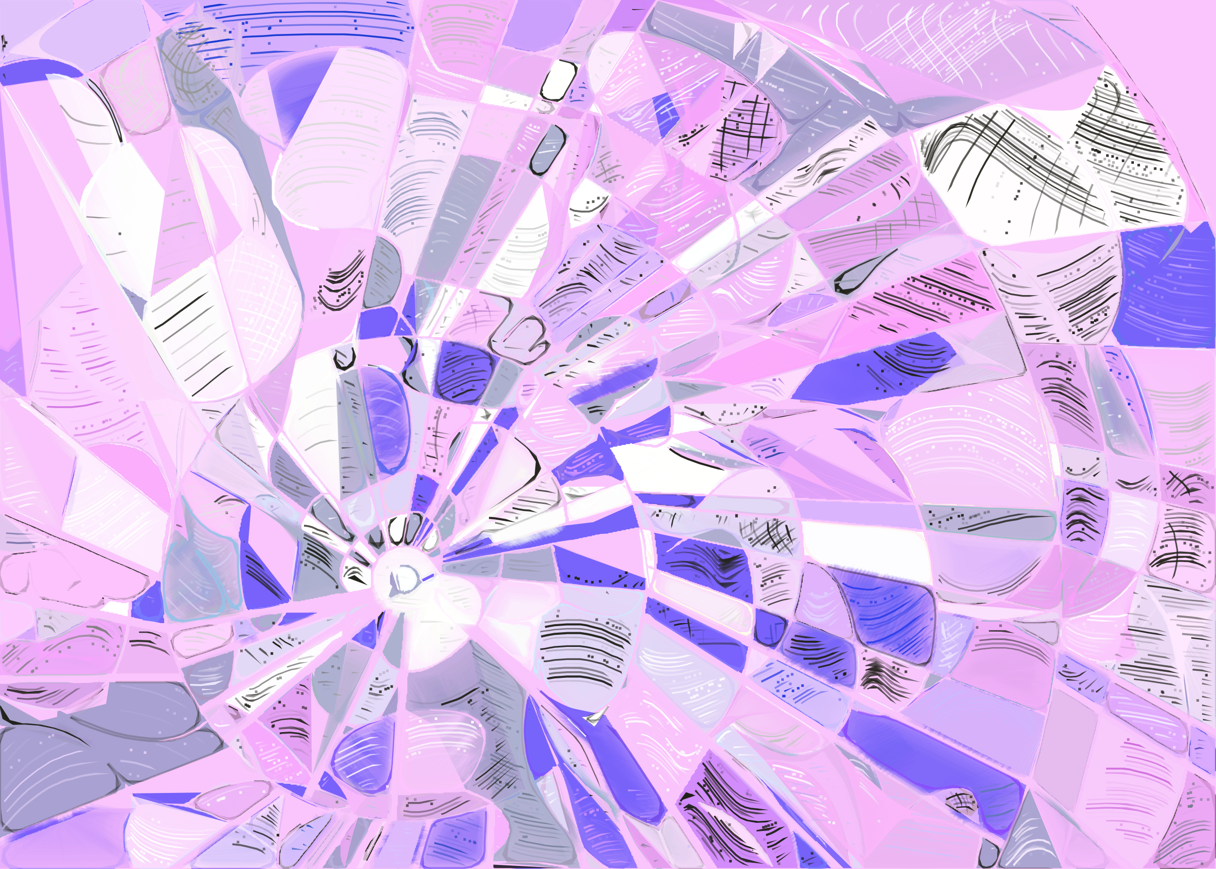 Art Blocks - Art Blocks v2 - Running Moon #486 - NFT # 334000486