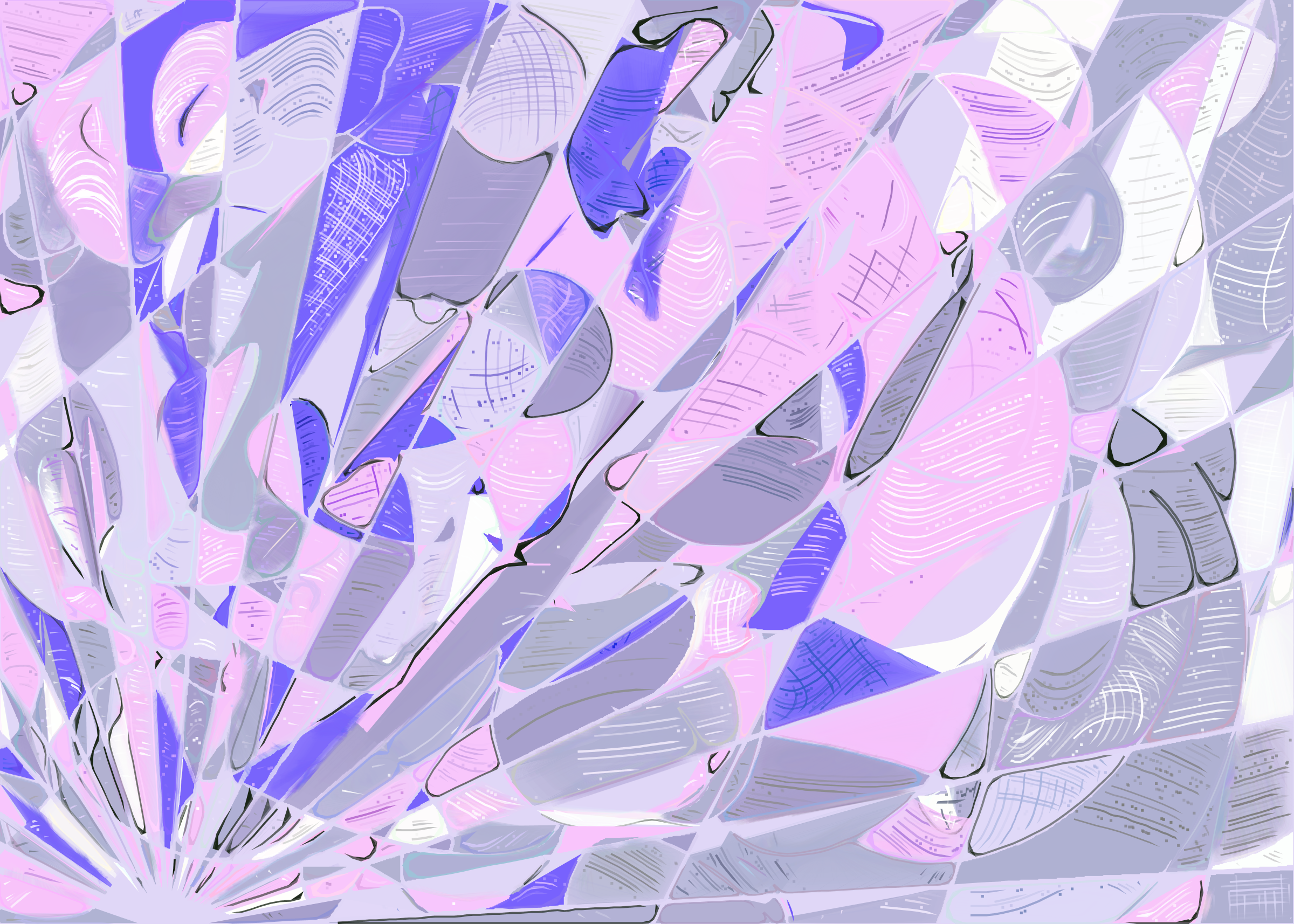 Art Blocks - Art Blocks v2 - Running Moon #493 - NFT # 334000493