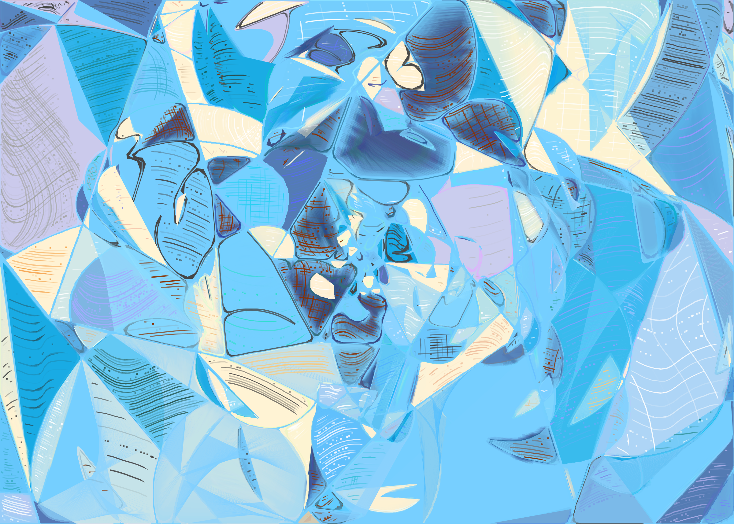 Art Blocks - Art Blocks v2 - Running Moon #494 - NFT # 334000494