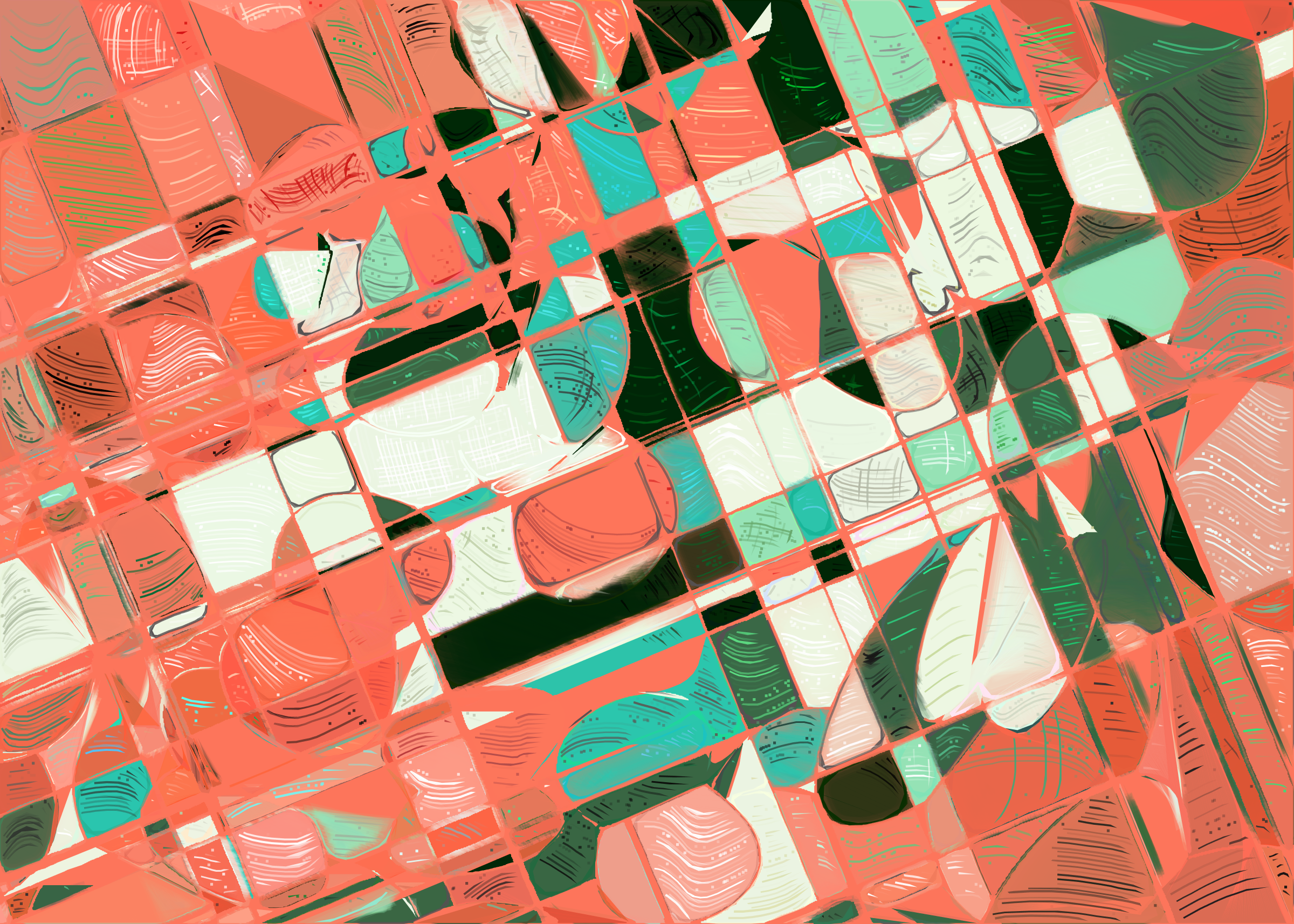 Art Blocks - Art Blocks v2 - Running Moon #495 - NFT # 334000495