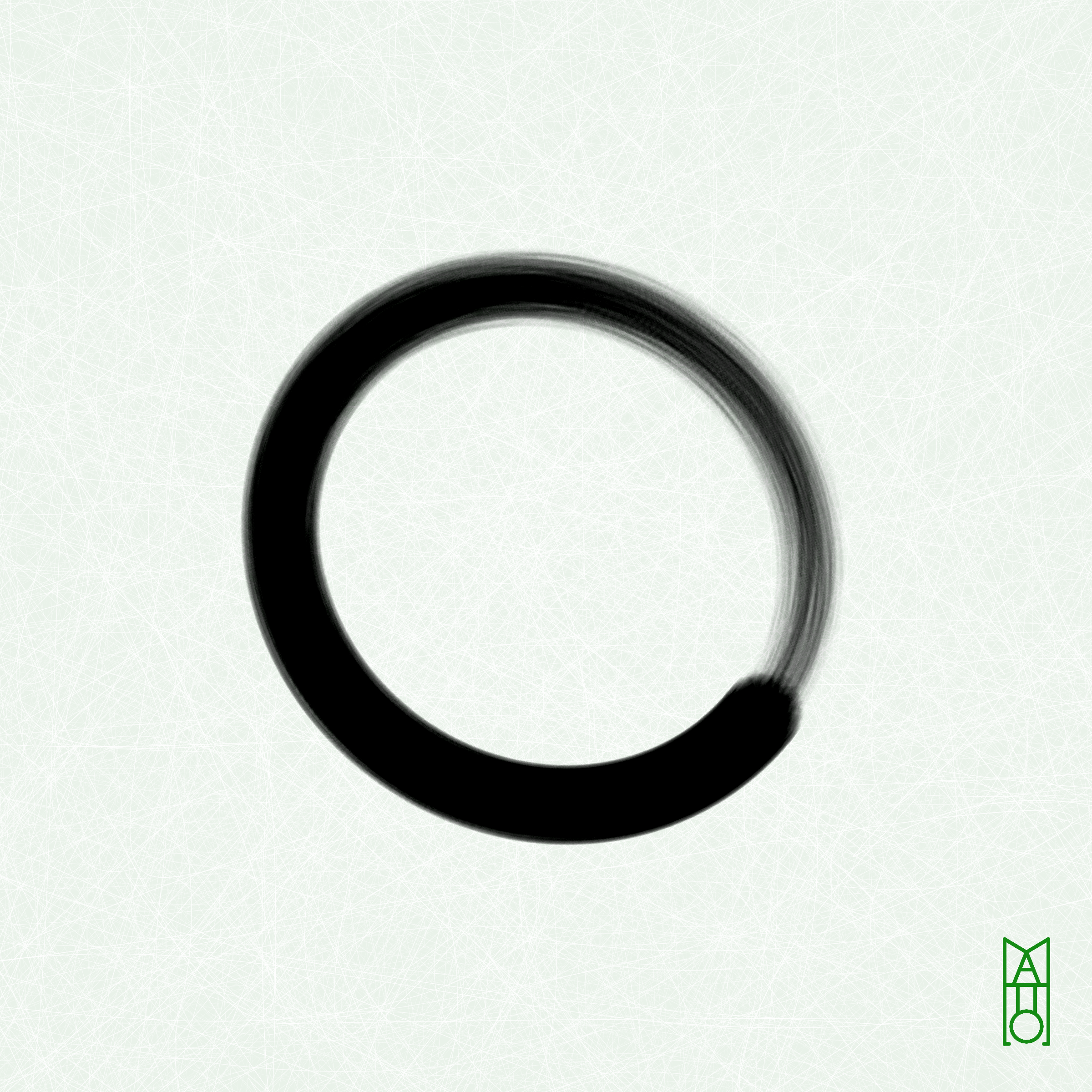 Art Blocks - Art Blocks v2 - Ensō #6 - NFT # 34000006