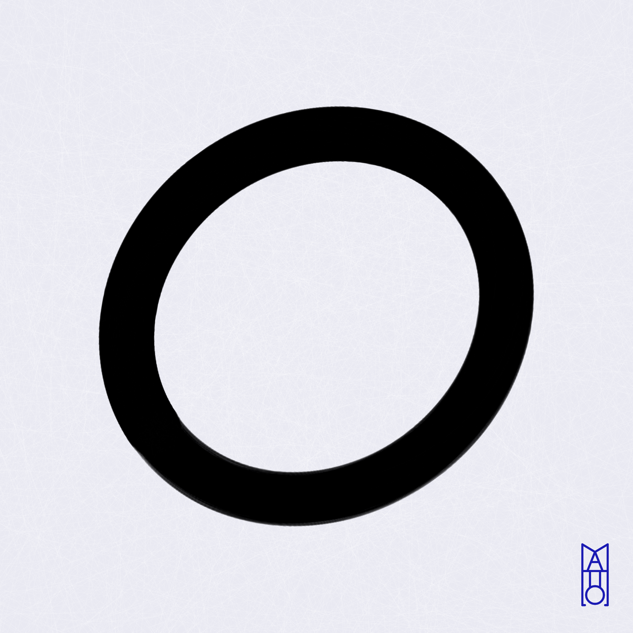 Art Blocks - Art Blocks v2 - Ensō #7 - NFT # 34000007