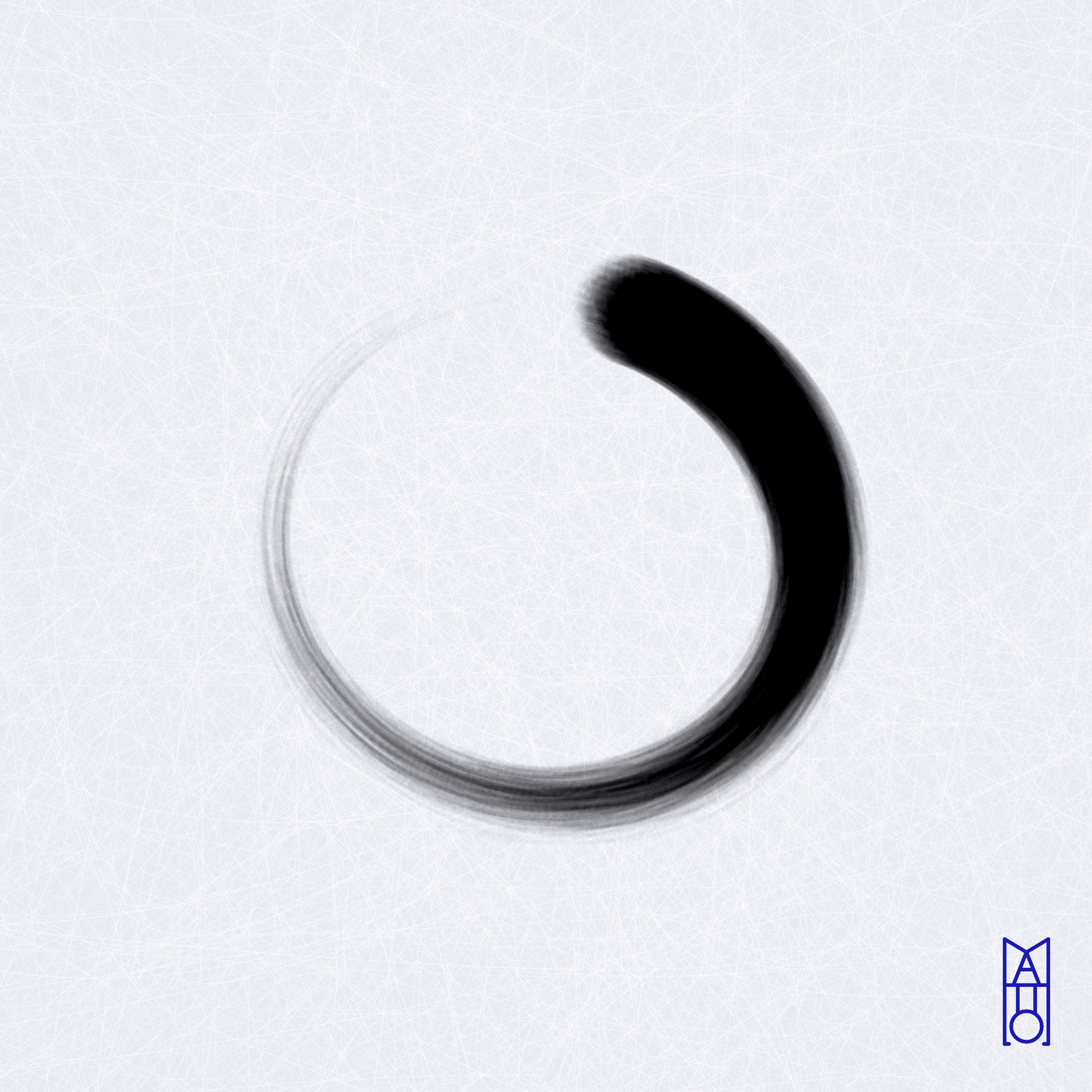 Art Blocks - Art Blocks v2 - Ensō #10 - NFT # 34000010