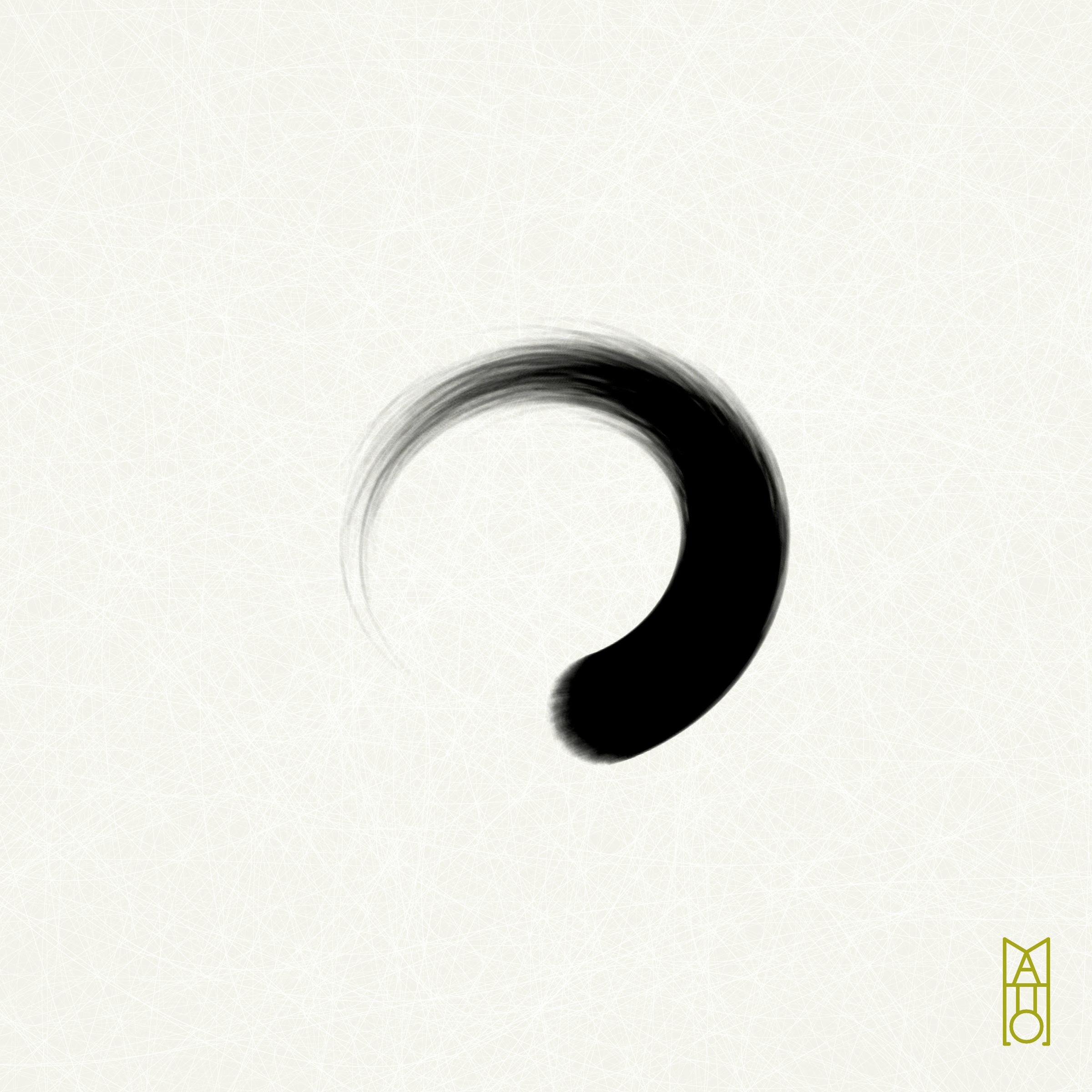 Art Blocks - Art Blocks v2 - Ensō #12 - NFT # 34000012