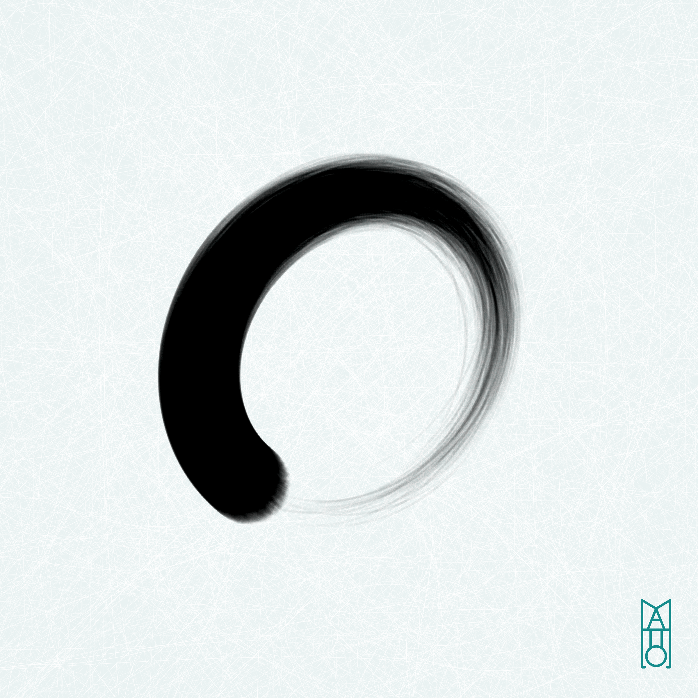 Art Blocks - Art Blocks v2 - Ensō #16 - NFT # 34000016