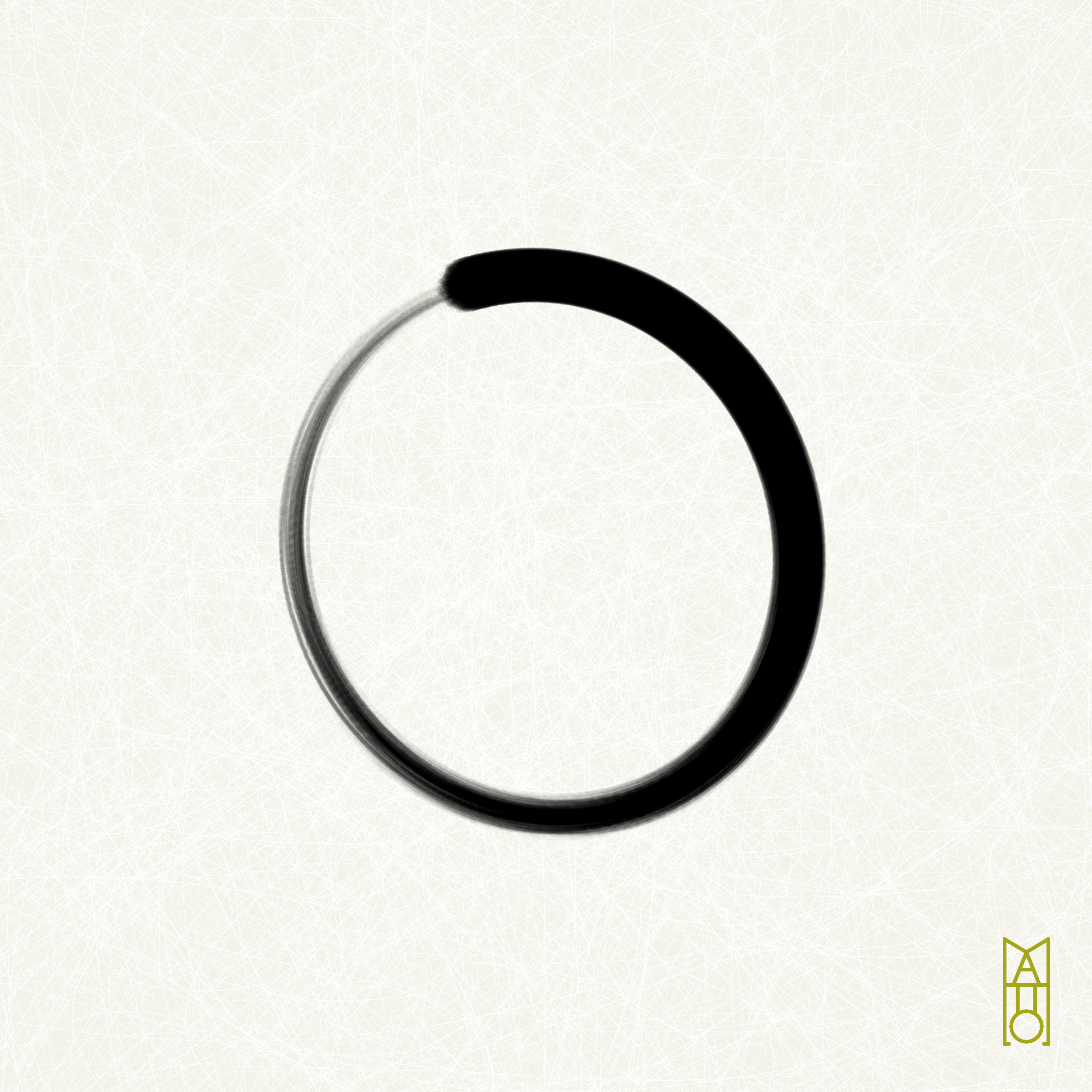 Art Blocks - Art Blocks v2 - Ensō #17 - NFT # 34000017