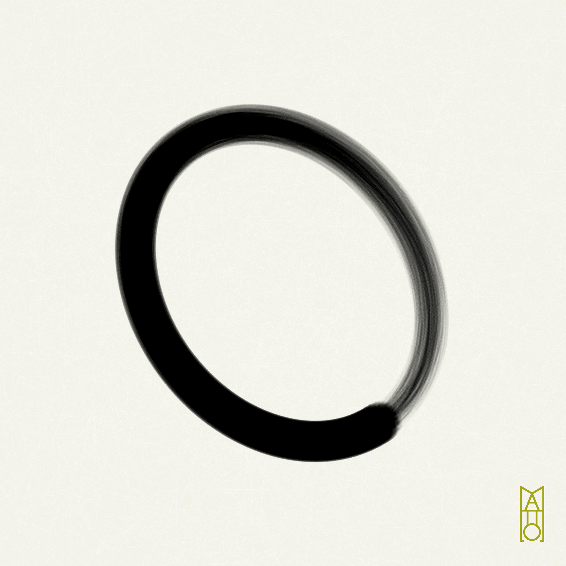 Art Blocks - Art Blocks v2 - Ensō #26 - NFT # 34000026