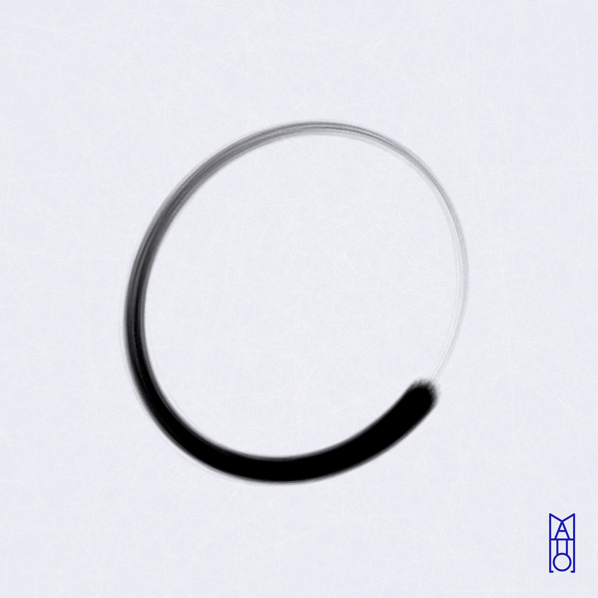 Art Blocks - Art Blocks v2 - Ensō #27 - NFT # 34000027