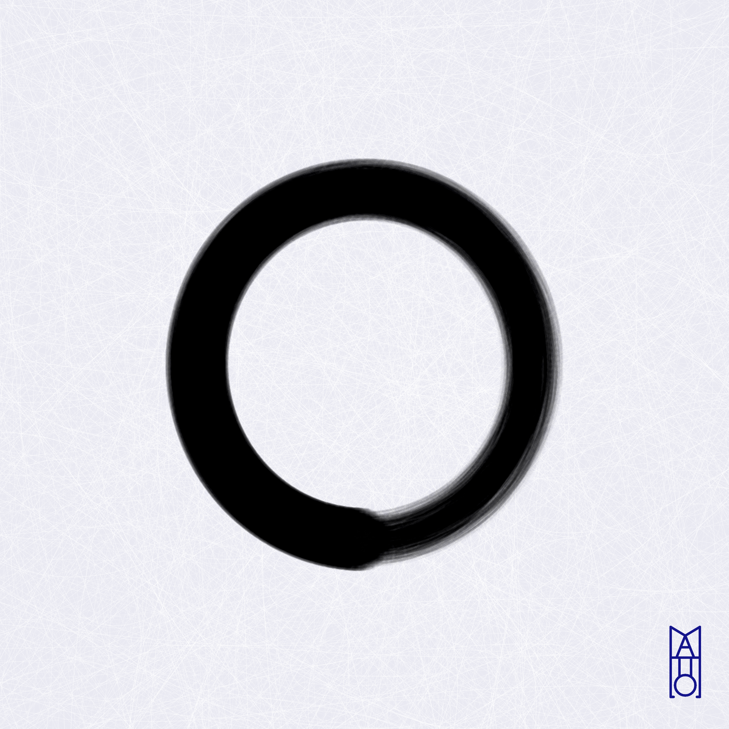 Art Blocks - Art Blocks v2 - Ensō #30 - NFT # 34000030