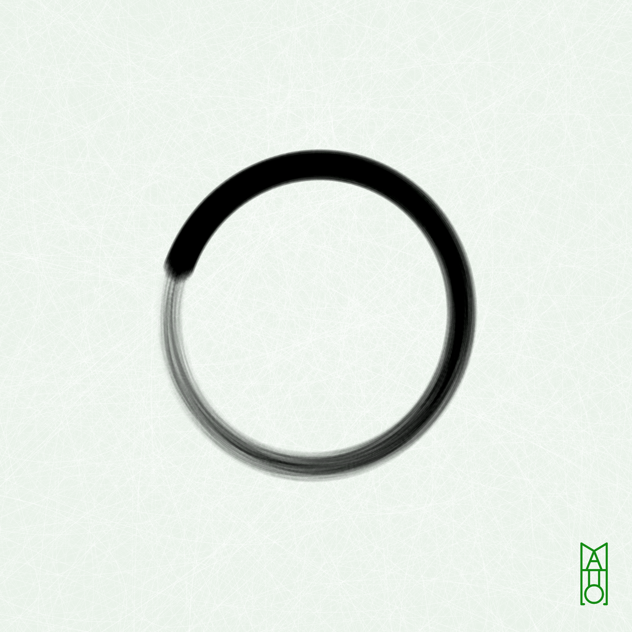 Art Blocks - Art Blocks v2 - Ensō #31 - NFT # 34000031