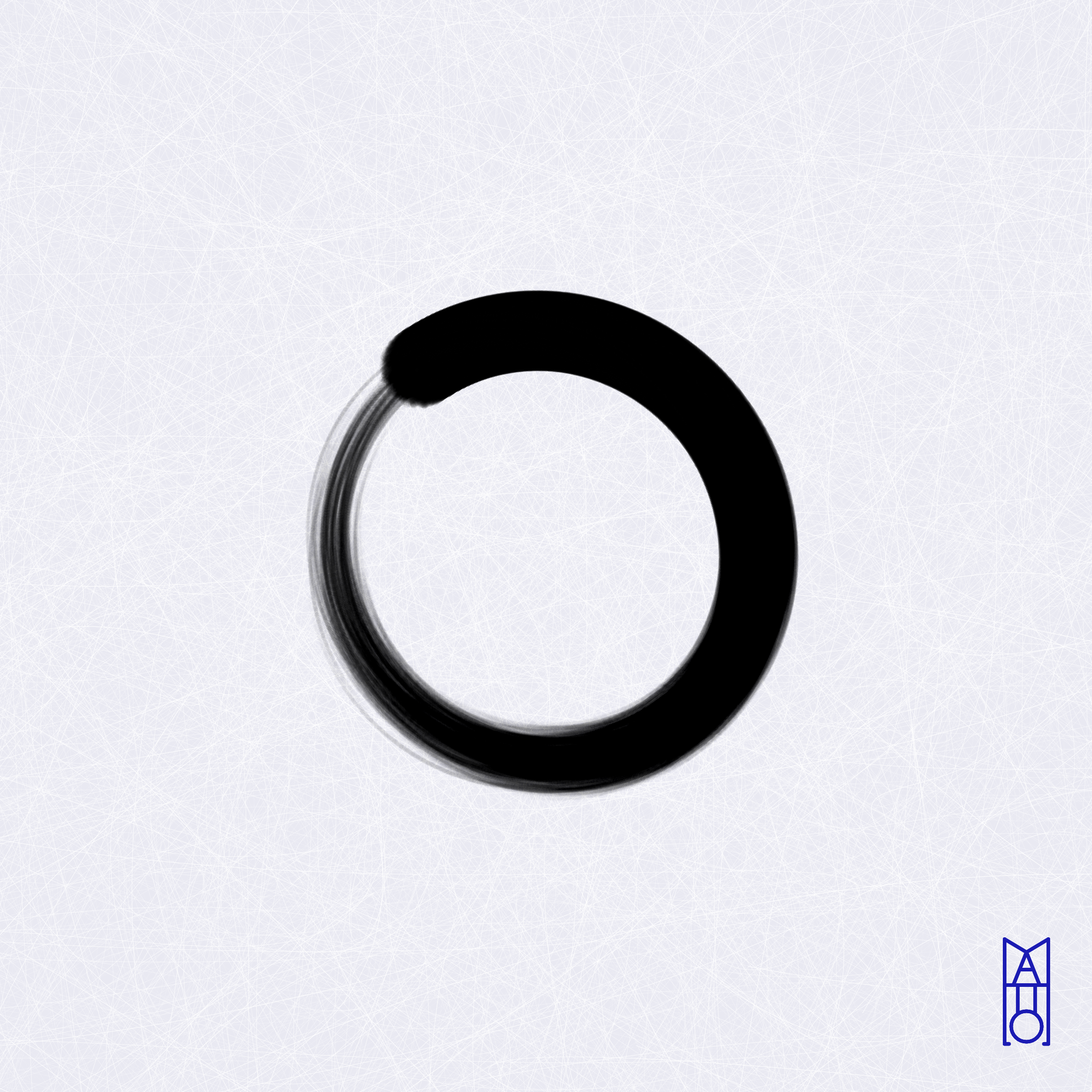 Art Blocks - Art Blocks v2 - Ensō #32 - NFT # 34000032