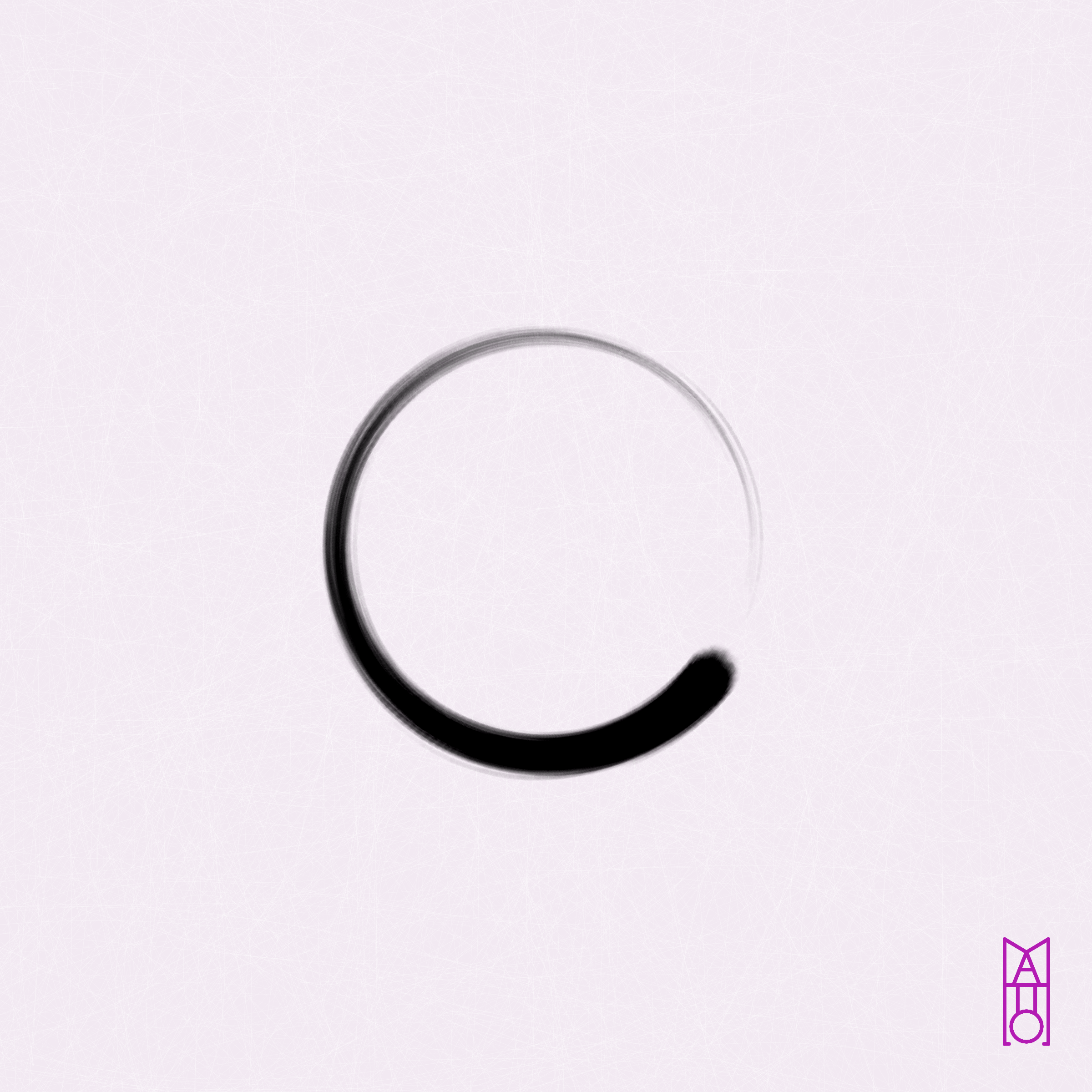 Art Blocks - Art Blocks v2 - Ensō #36 - NFT # 34000036