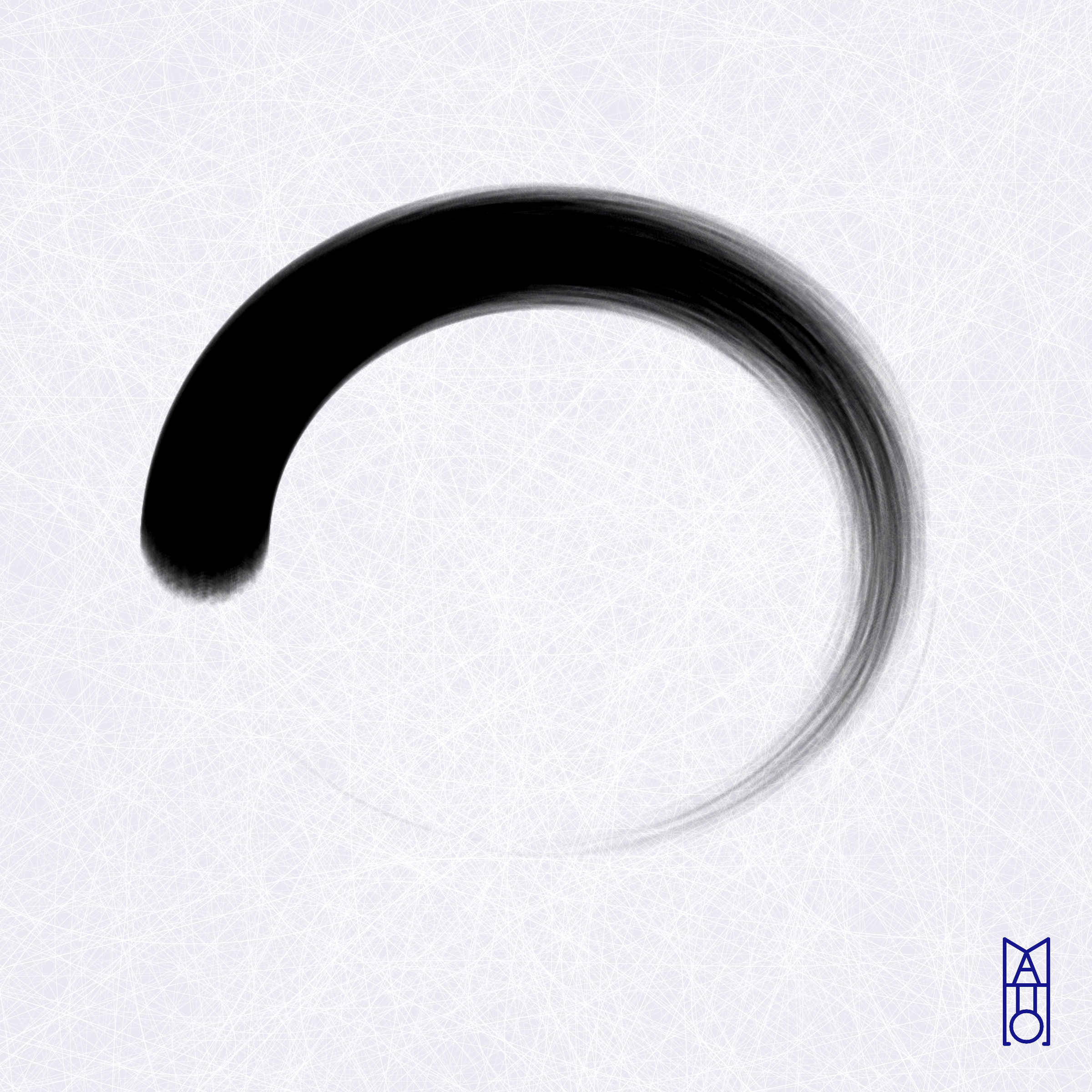 Art Blocks - Art Blocks v2 - Ensō #39 - NFT # 34000039