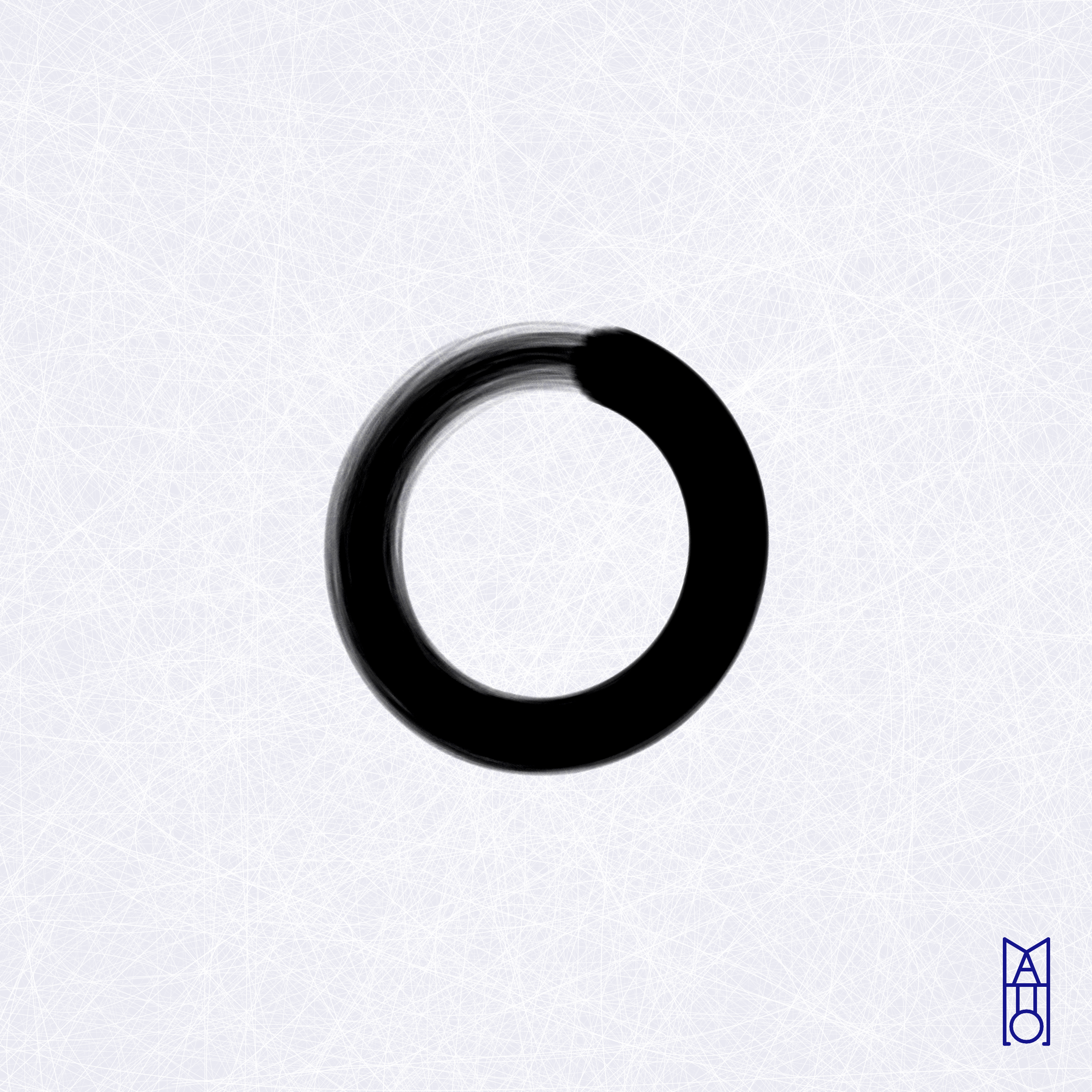 Art Blocks - Art Blocks v2 - Ensō #41 - NFT # 34000041