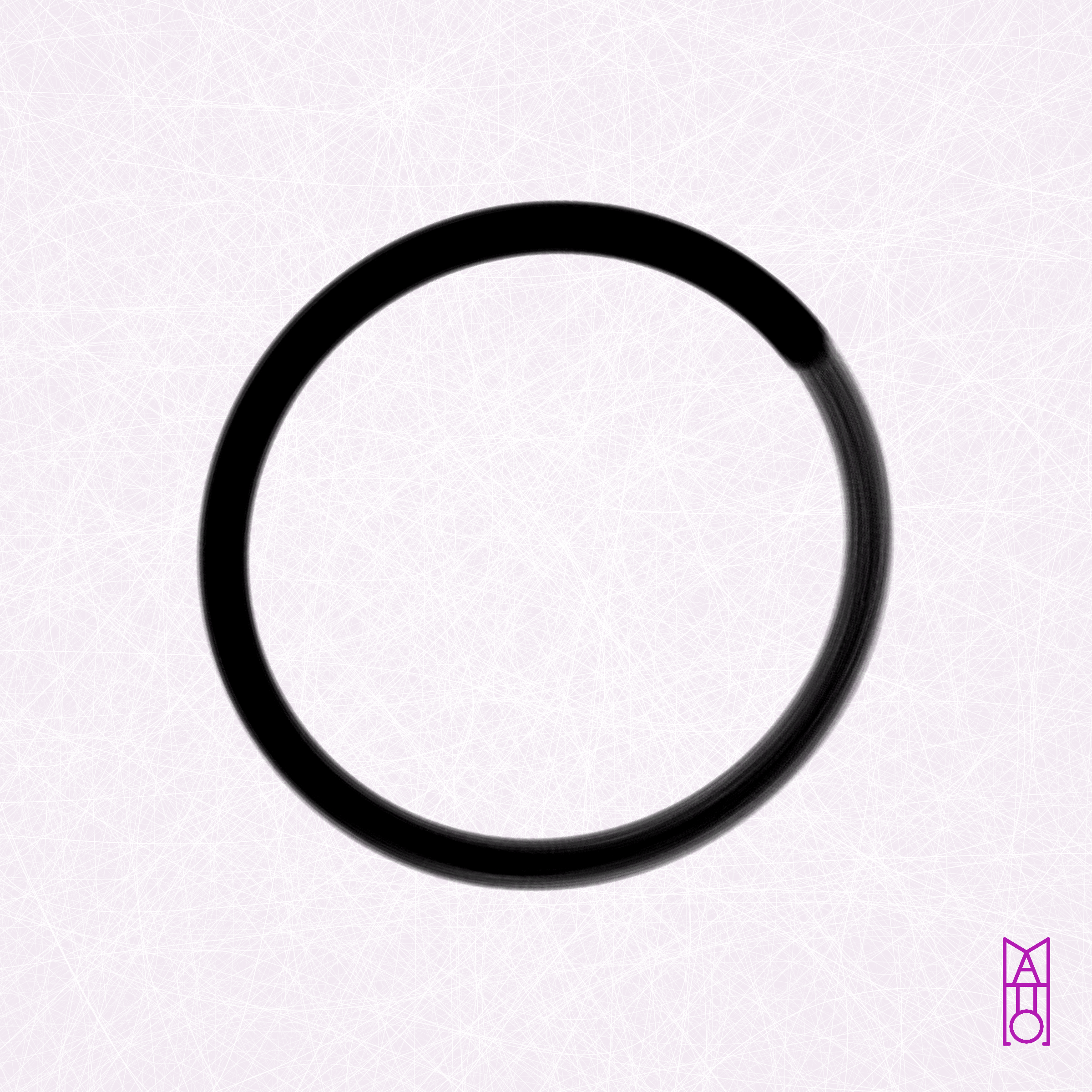 Art Blocks - Art Blocks v2 - Ensō #49 - NFT # 34000049