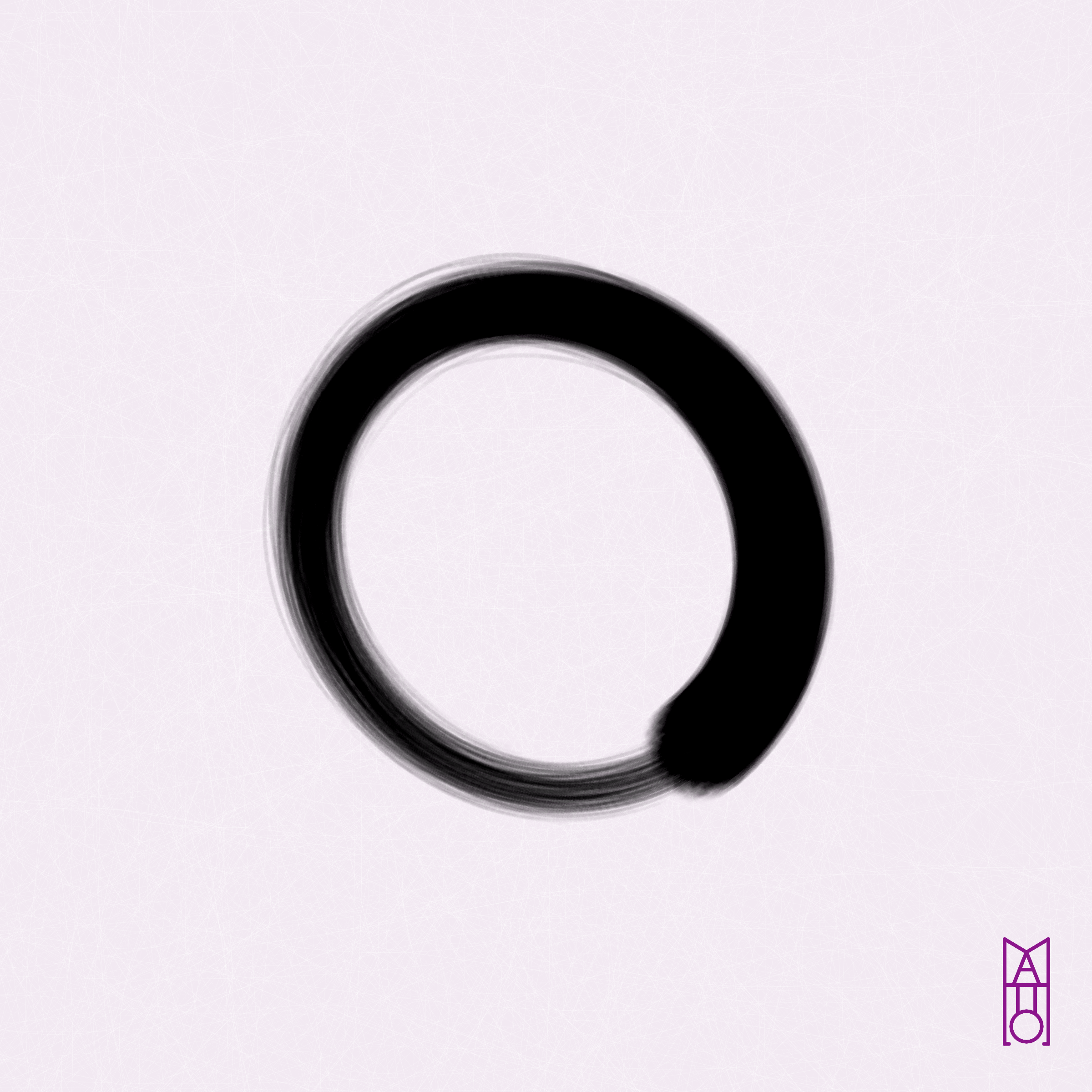 Art Blocks - Art Blocks v2 - Ensō #51 - NFT # 34000051