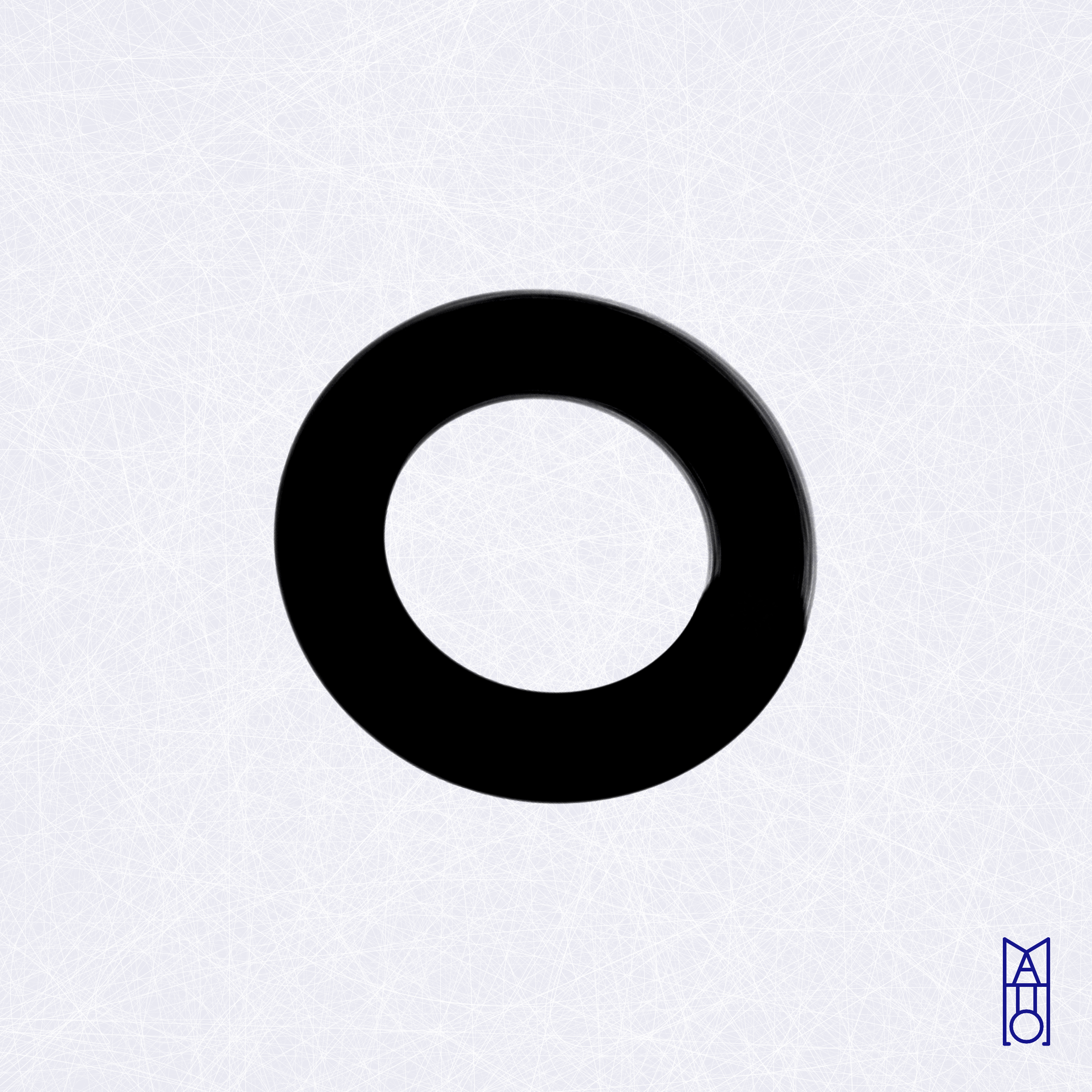 Art Blocks - Art Blocks v2 - Ensō #52 - NFT # 34000052