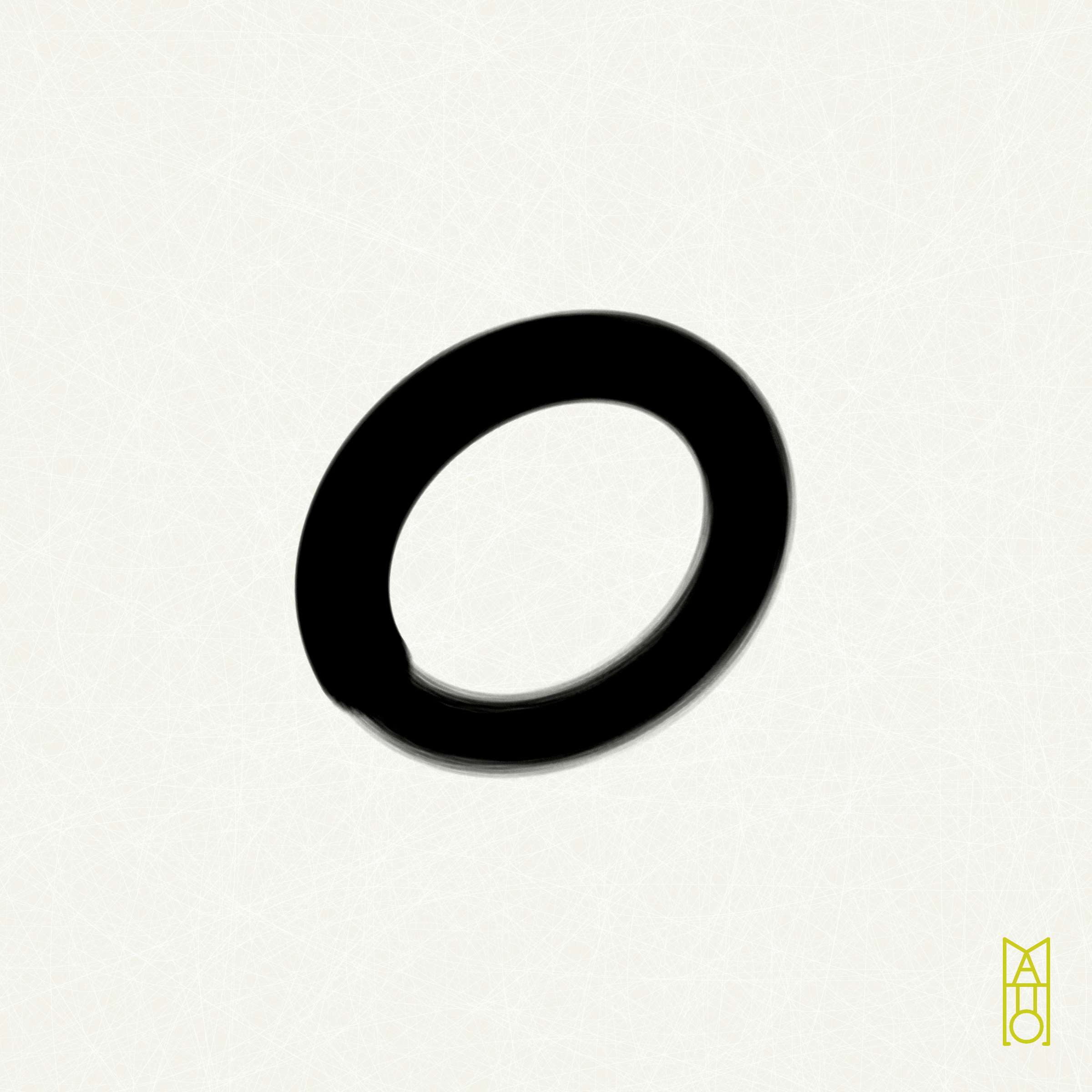 Art Blocks - Art Blocks v2 - Ensō #55 - NFT # 34000055