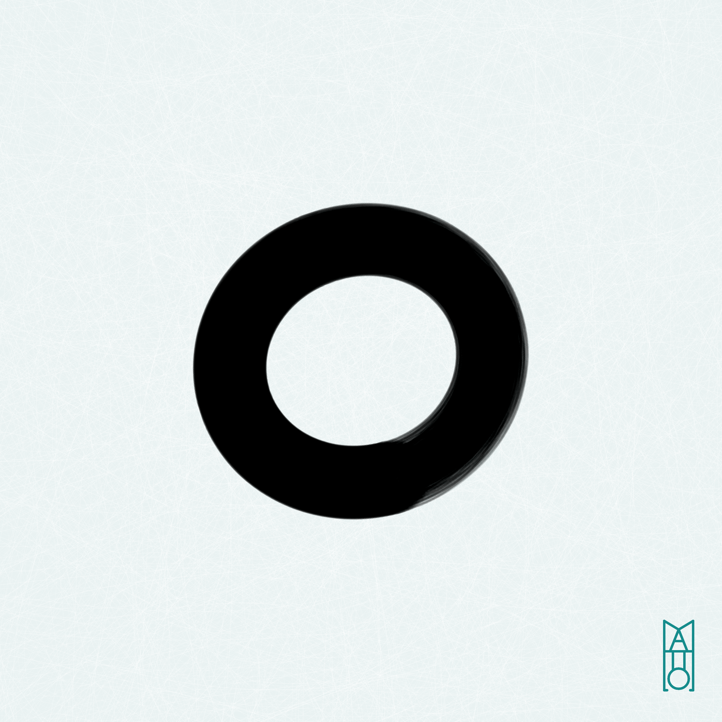 Art Blocks - Art Blocks v2 - Ensō #63 - NFT # 34000063