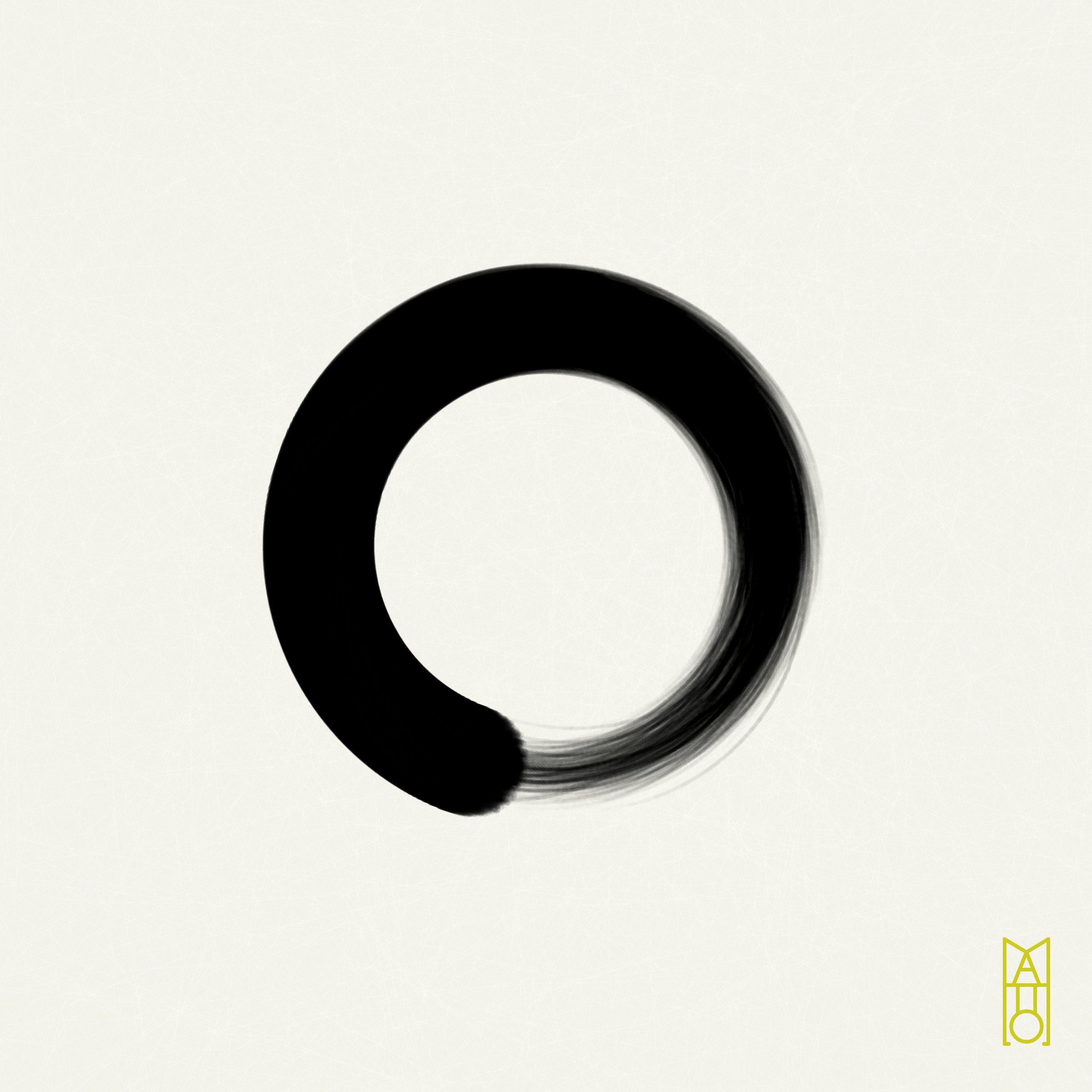 Art Blocks - Art Blocks v2 - Ensō #66 - NFT # 34000066