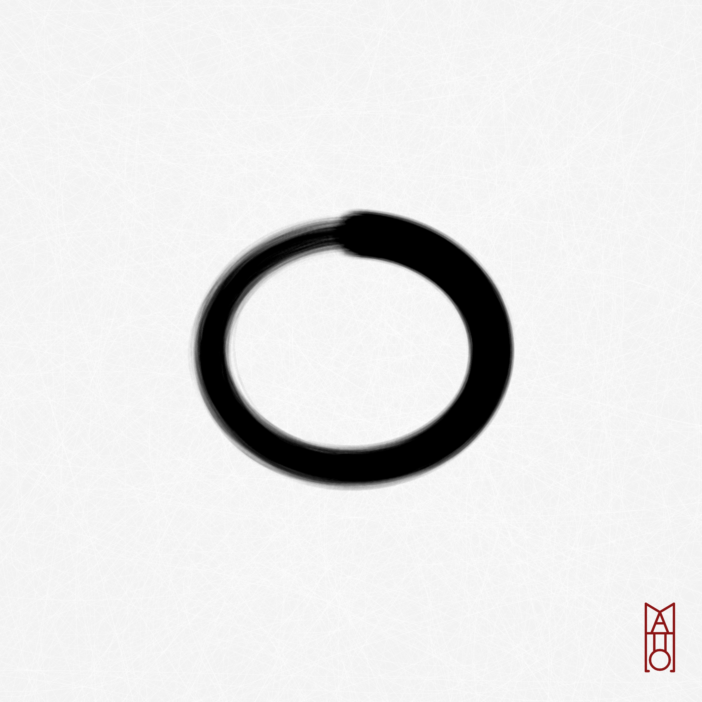 Art Blocks - Art Blocks v2 - Ensō #67 - NFT # 34000067