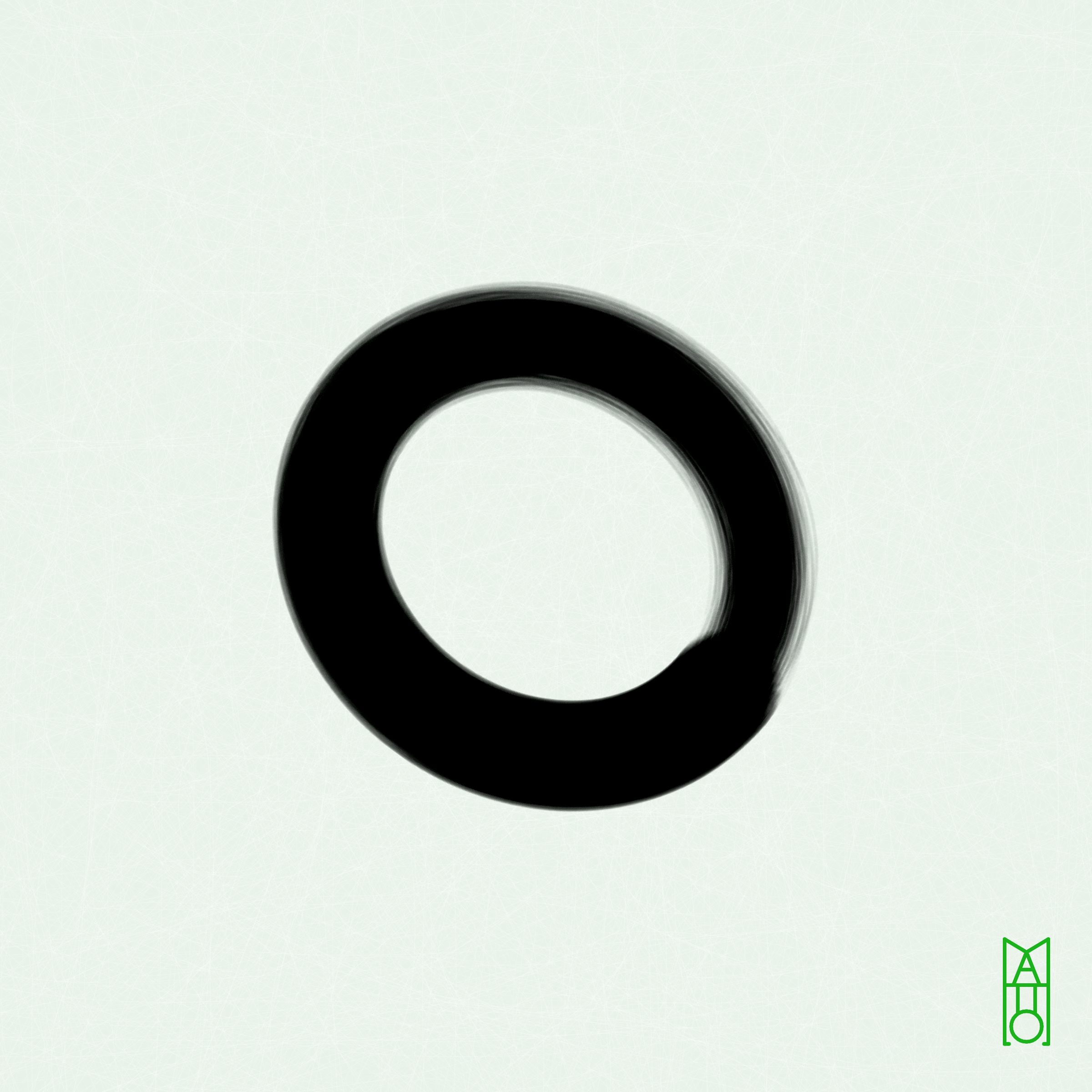 Art Blocks - Art Blocks v2 - Ensō #81 - NFT # 34000081