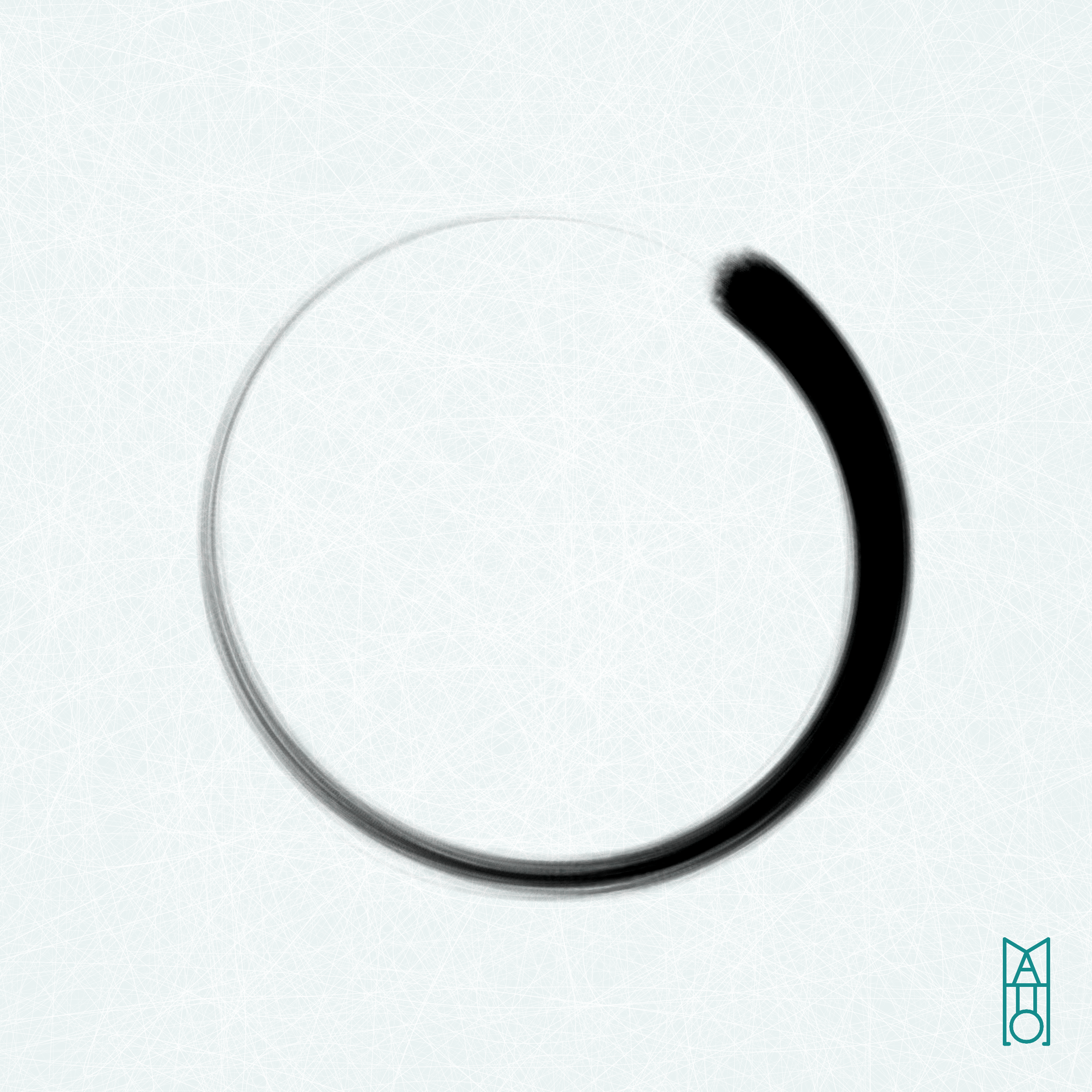 Art Blocks - Art Blocks v2 - Ensō #82 - NFT # 34000082