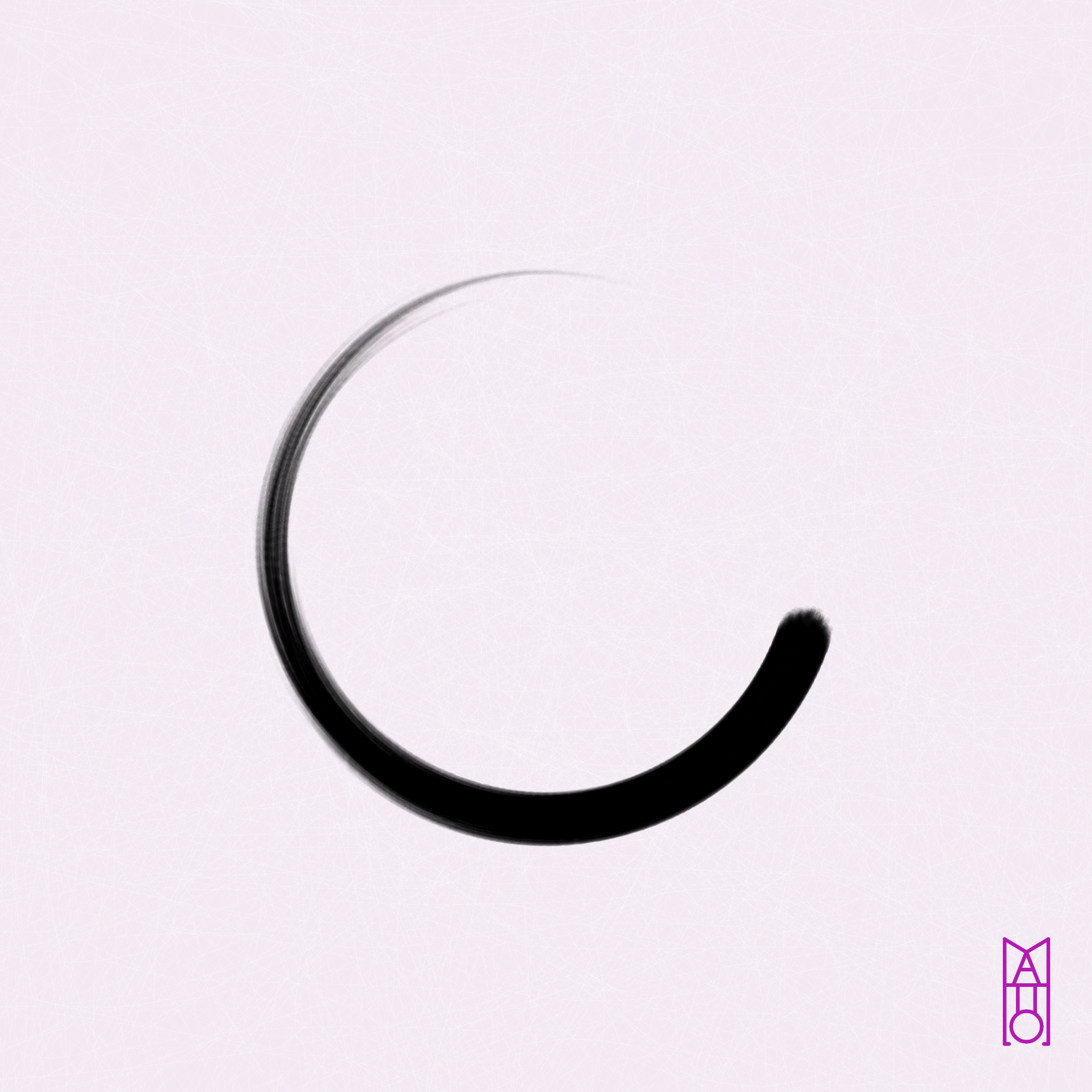 Art Blocks - Art Blocks v2 - Ensō #87 - NFT # 34000087