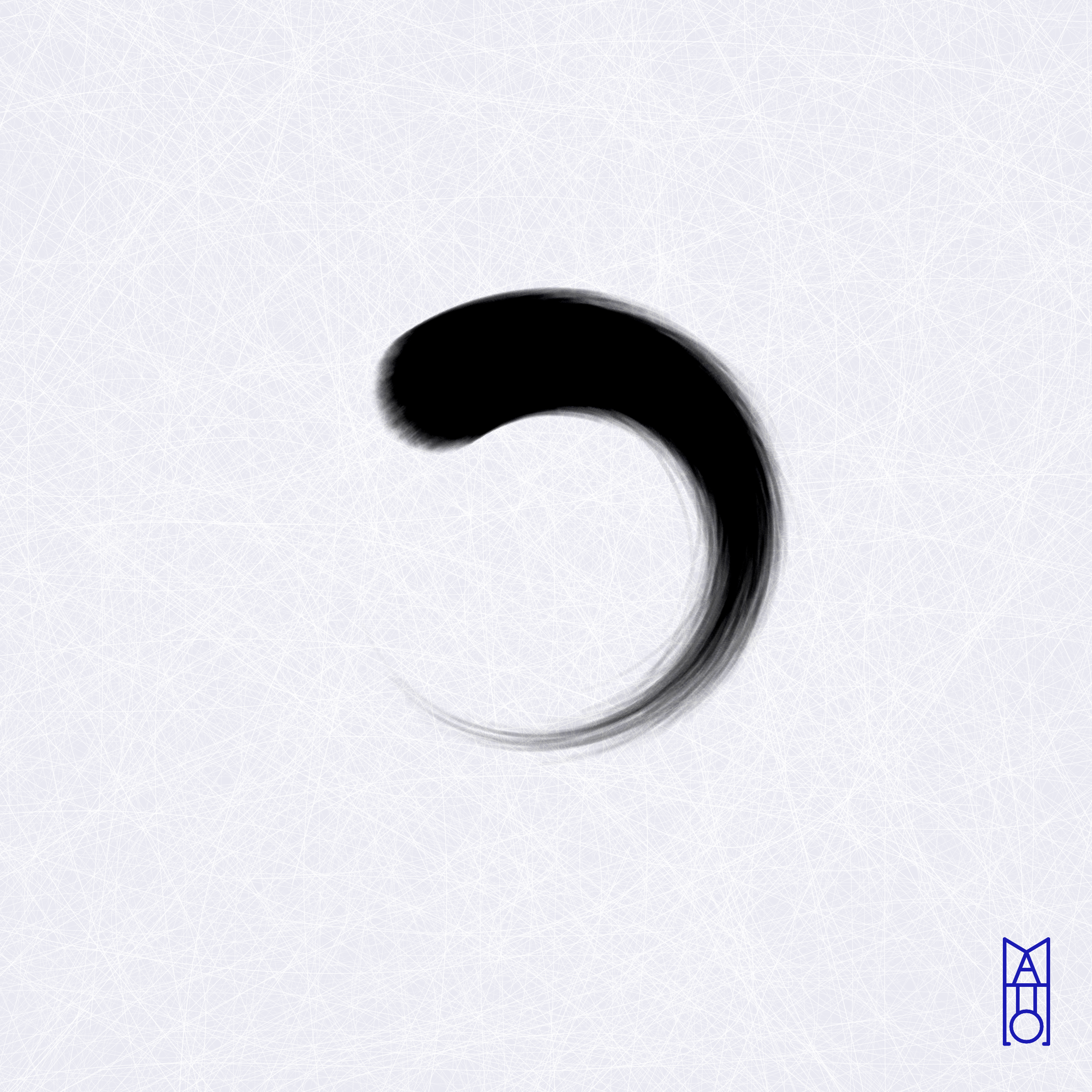 Art Blocks - Art Blocks v2 - Ensō #93 - NFT # 34000093