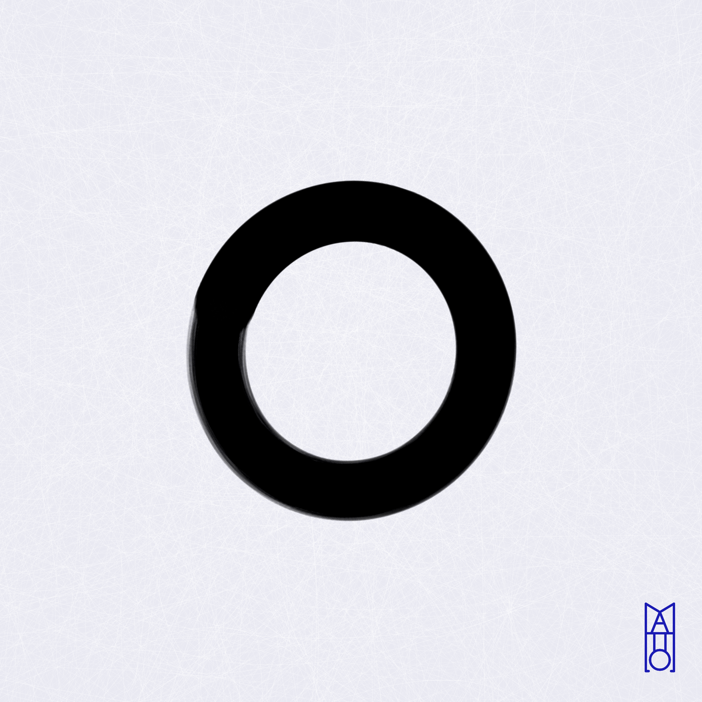 Art Blocks - Art Blocks v2 - Ensō #97 - NFT # 34000097