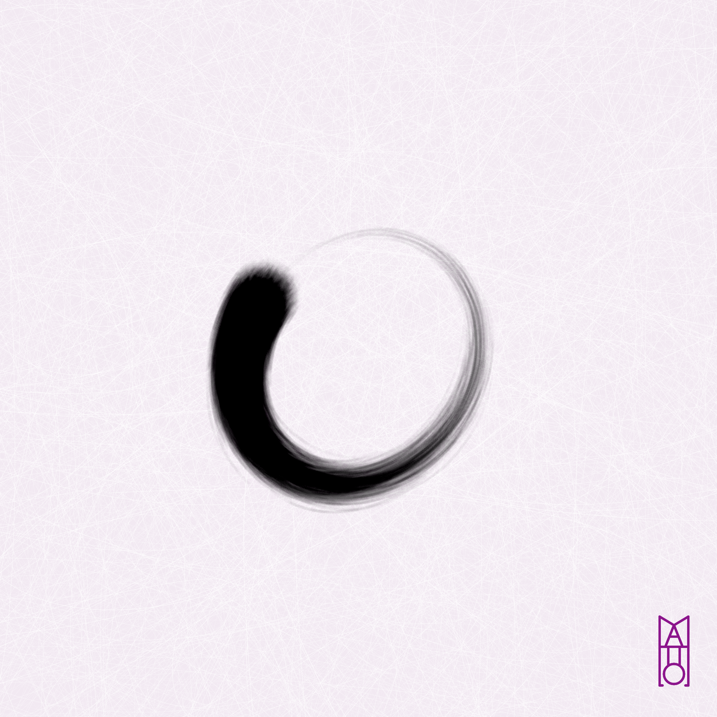 Art Blocks - Art Blocks v2 - Ensō #103 - NFT # 34000103