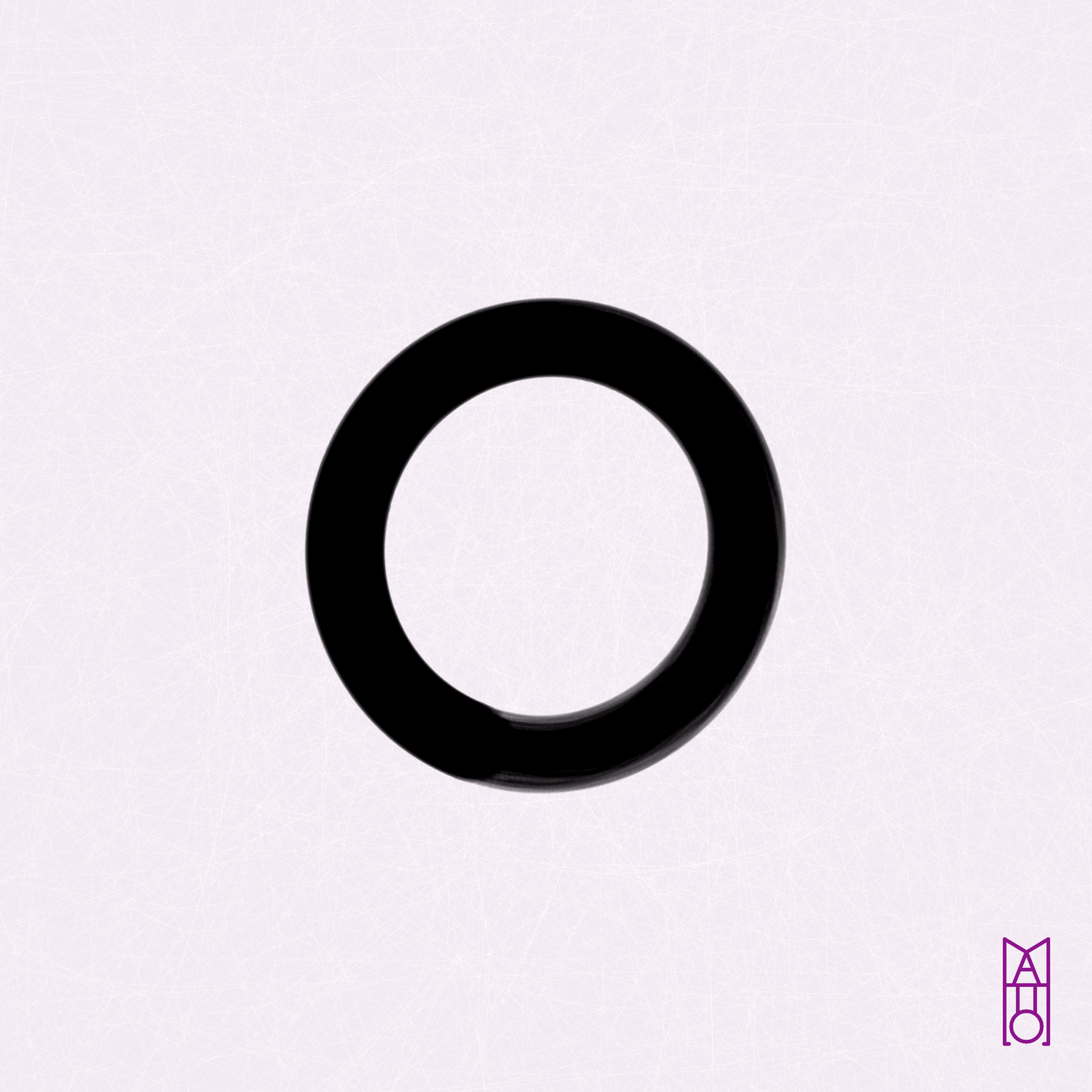 Art Blocks - Art Blocks v2 - Ensō #112 - NFT # 34000112