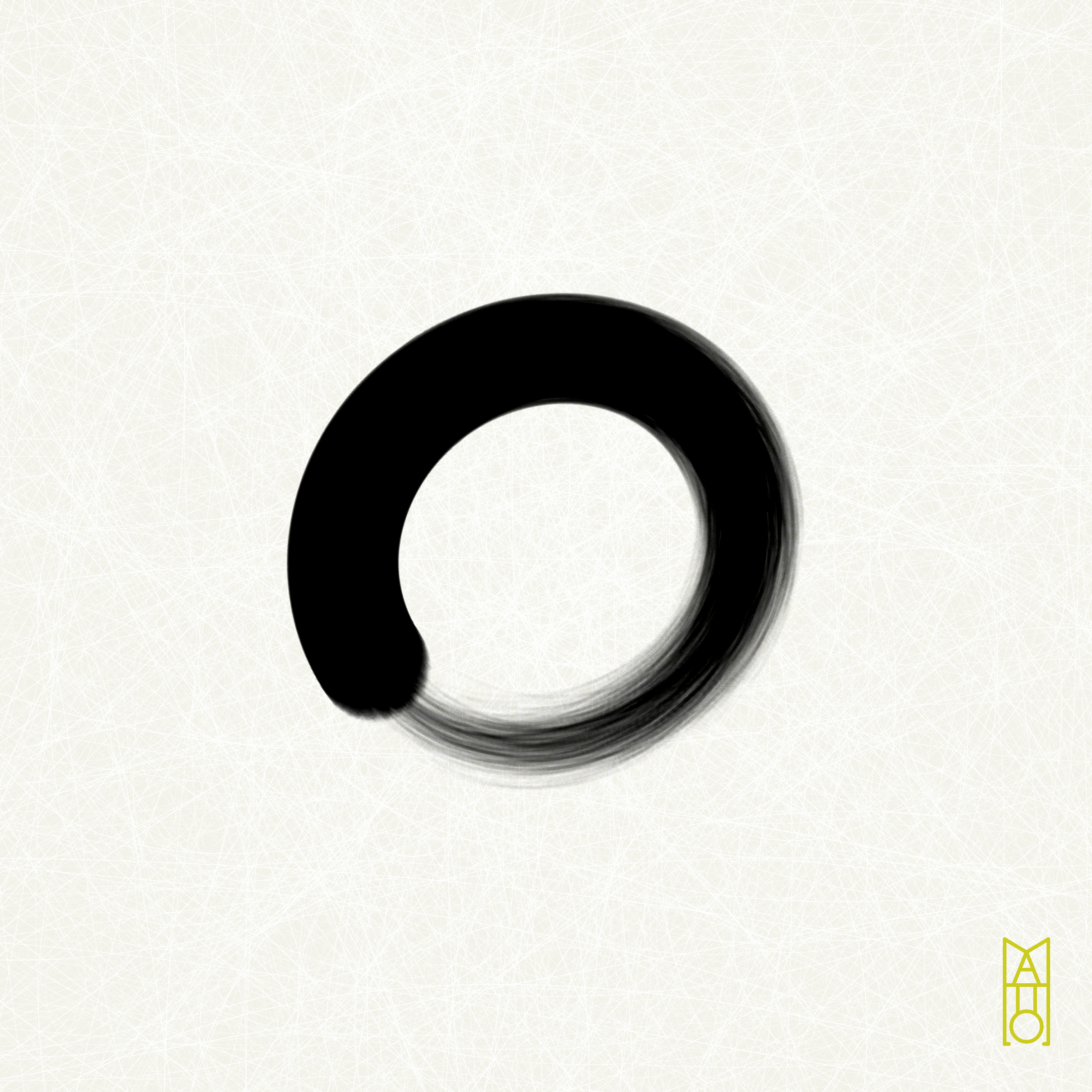 Art Blocks - Art Blocks v2 - Ensō #116 - NFT # 34000116