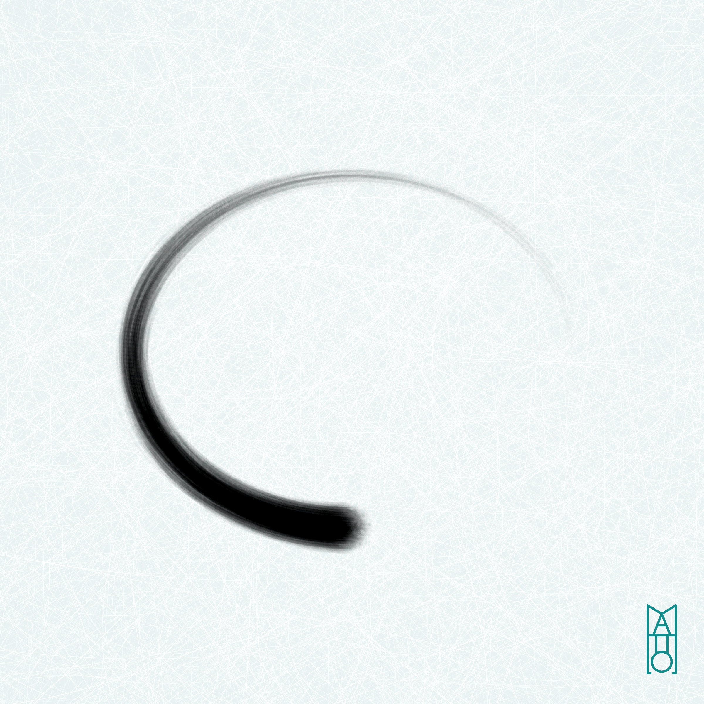 Art Blocks - Art Blocks v2 - Ensō #121 - NFT # 34000121