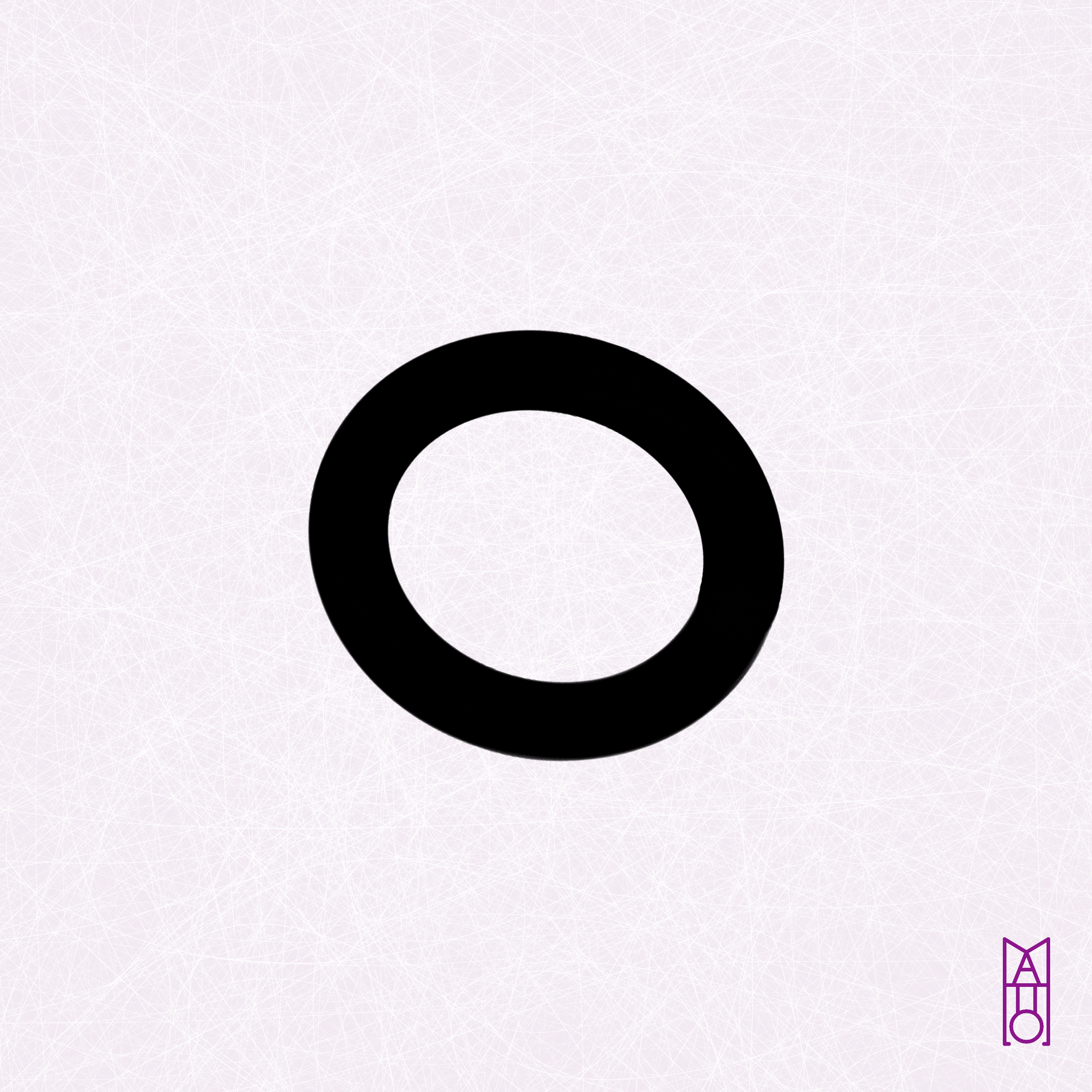 Art Blocks - Art Blocks v2 - Ensō #125 - NFT # 34000125