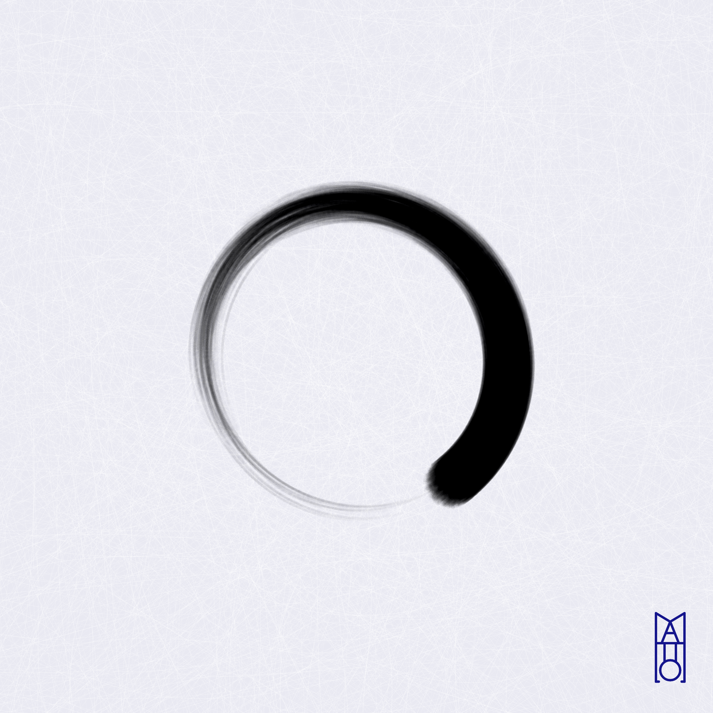 Art Blocks - Art Blocks v2 - Ensō #126 - NFT # 34000126