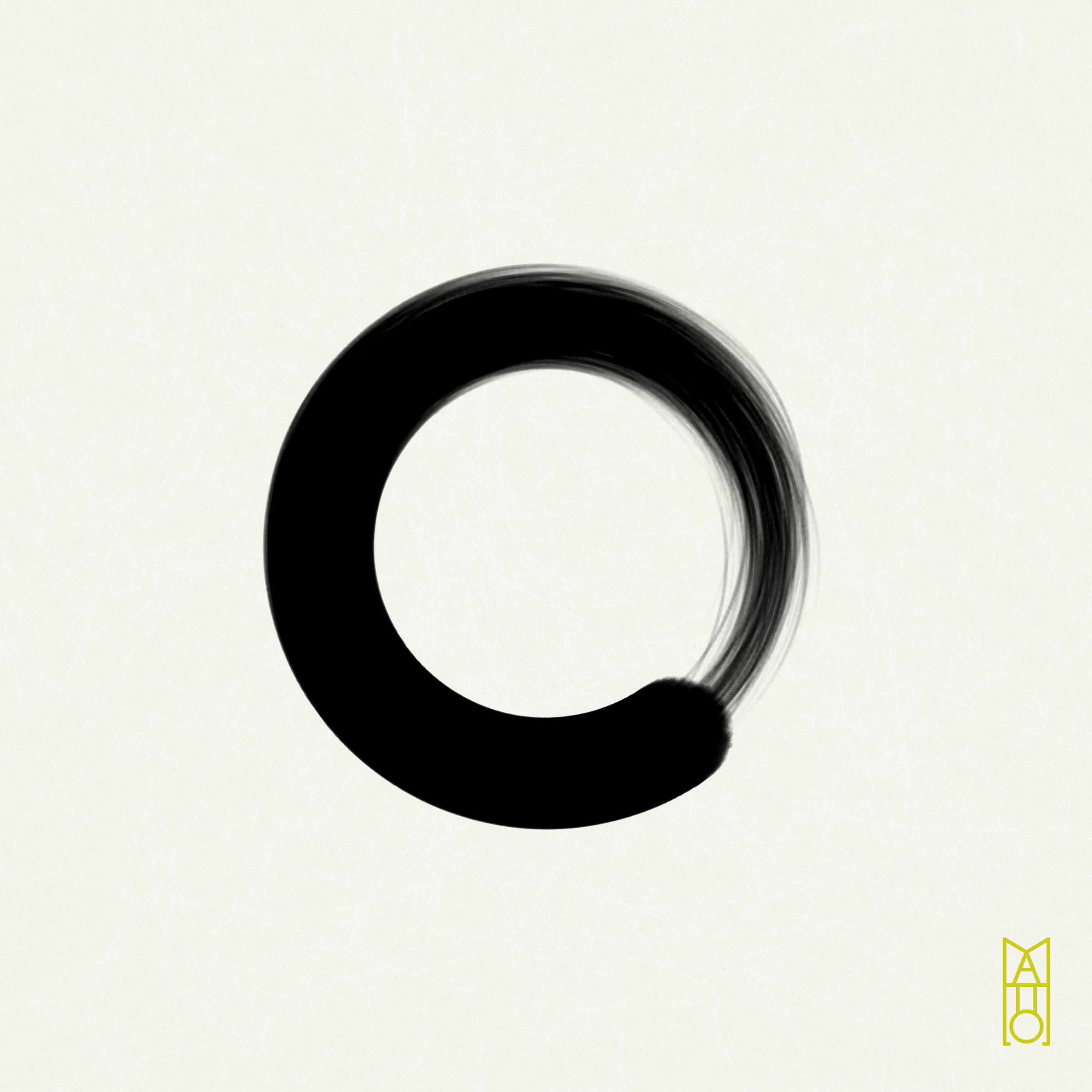 Art Blocks - Art Blocks v2 - Ensō #129 - NFT # 34000129