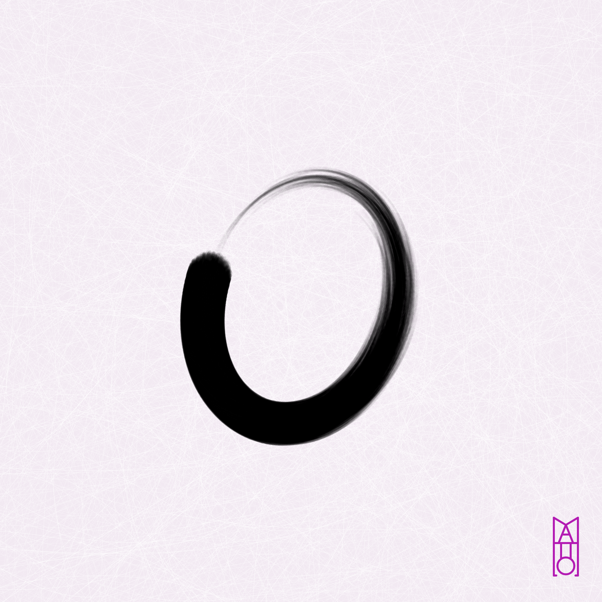 Art Blocks - Art Blocks v2 - Ensō #133 - NFT # 34000133