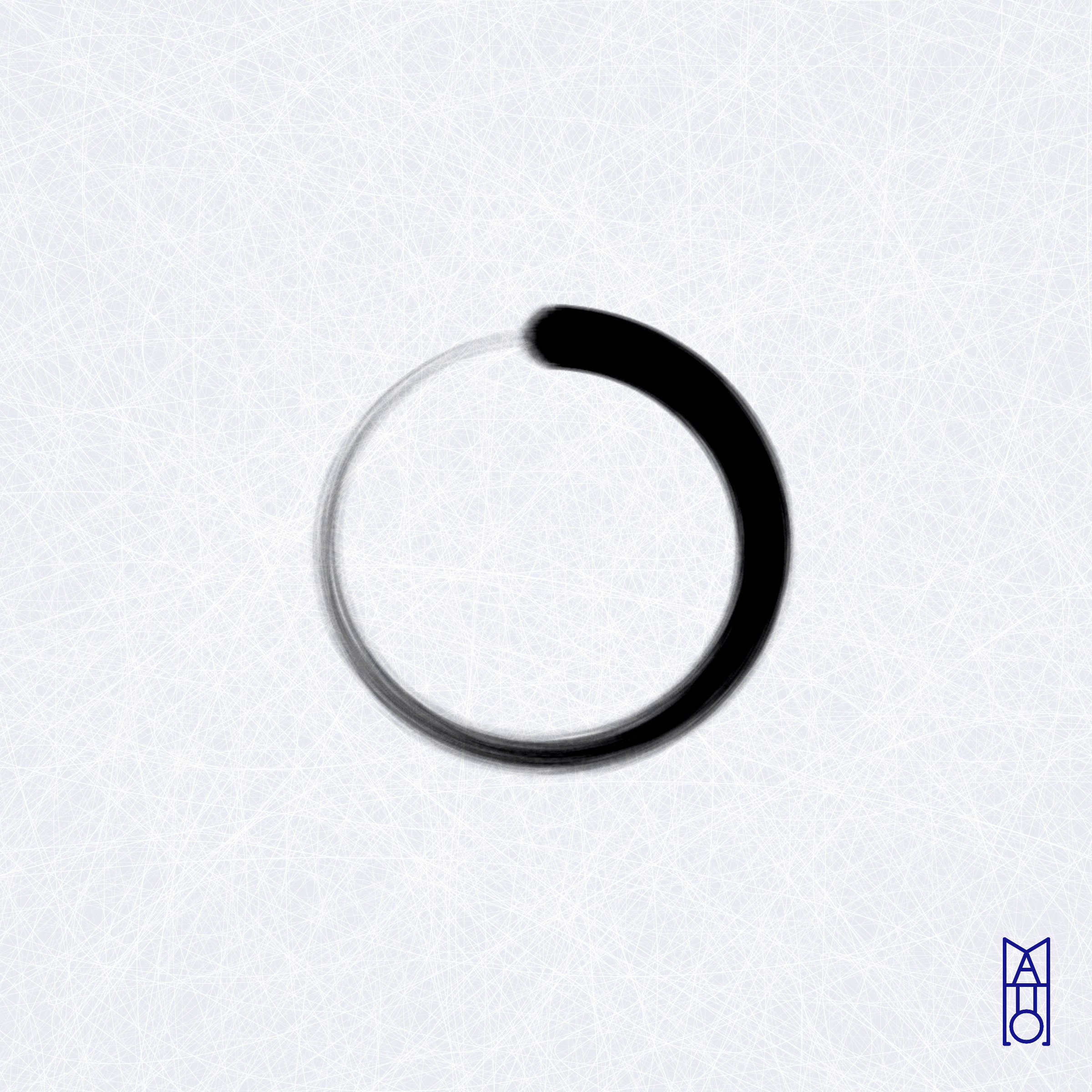 Art Blocks - Art Blocks v2 - Ensō #142 - NFT # 34000142