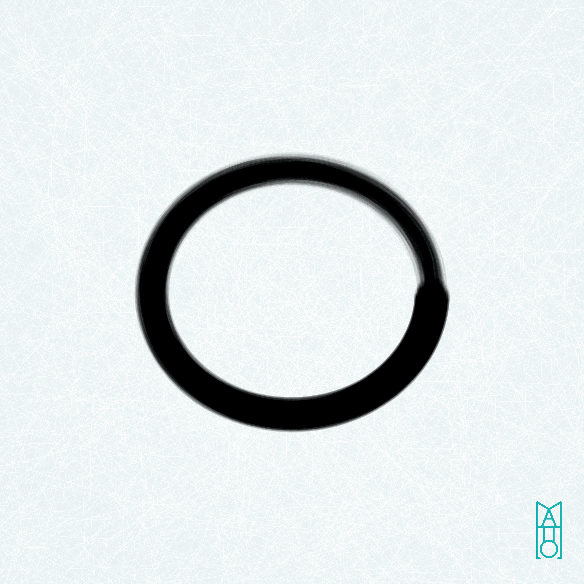 Art Blocks - Art Blocks v2 - Ensō #146 - NFT # 34000146