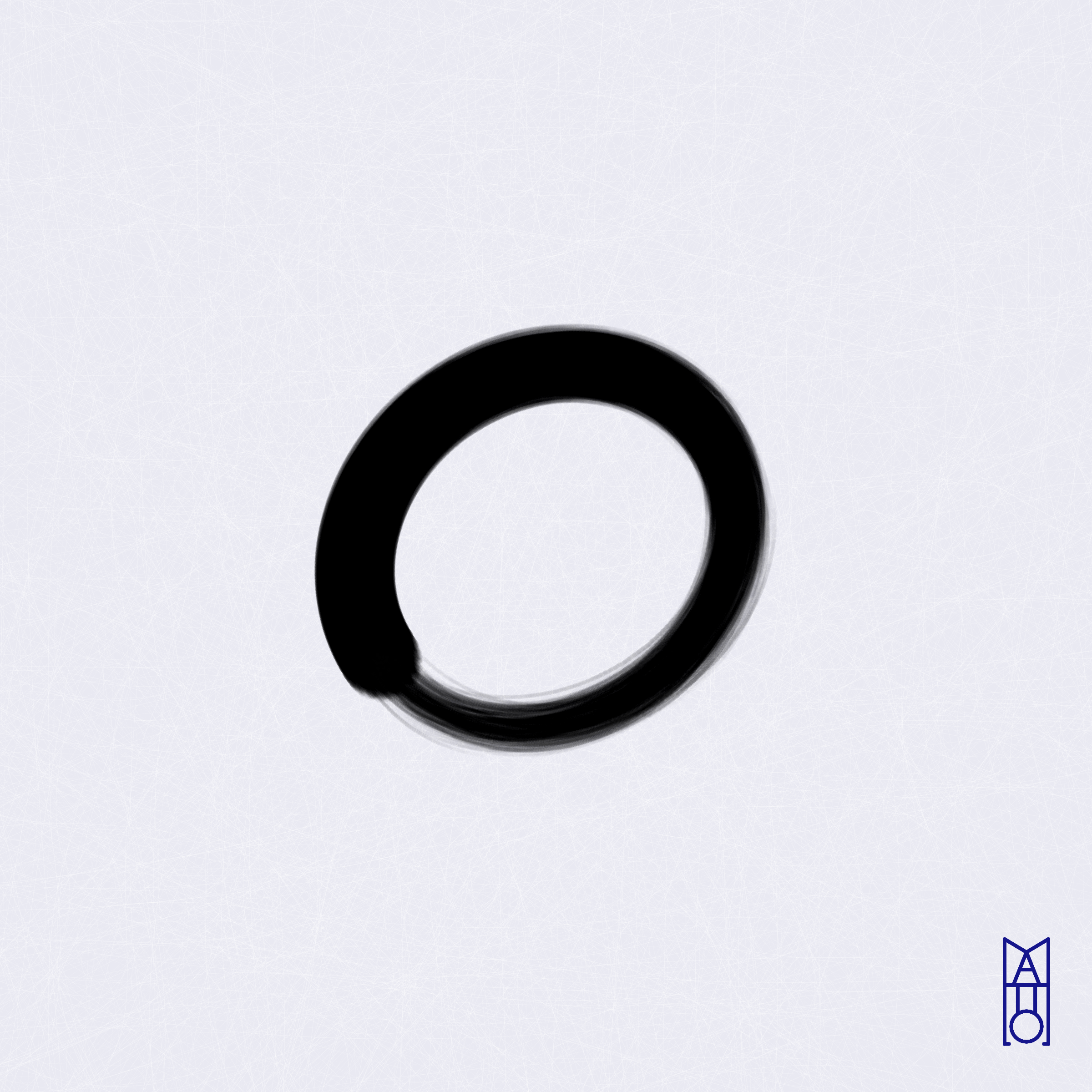 Art Blocks - Art Blocks v2 - Ensō #147 - NFT # 34000147