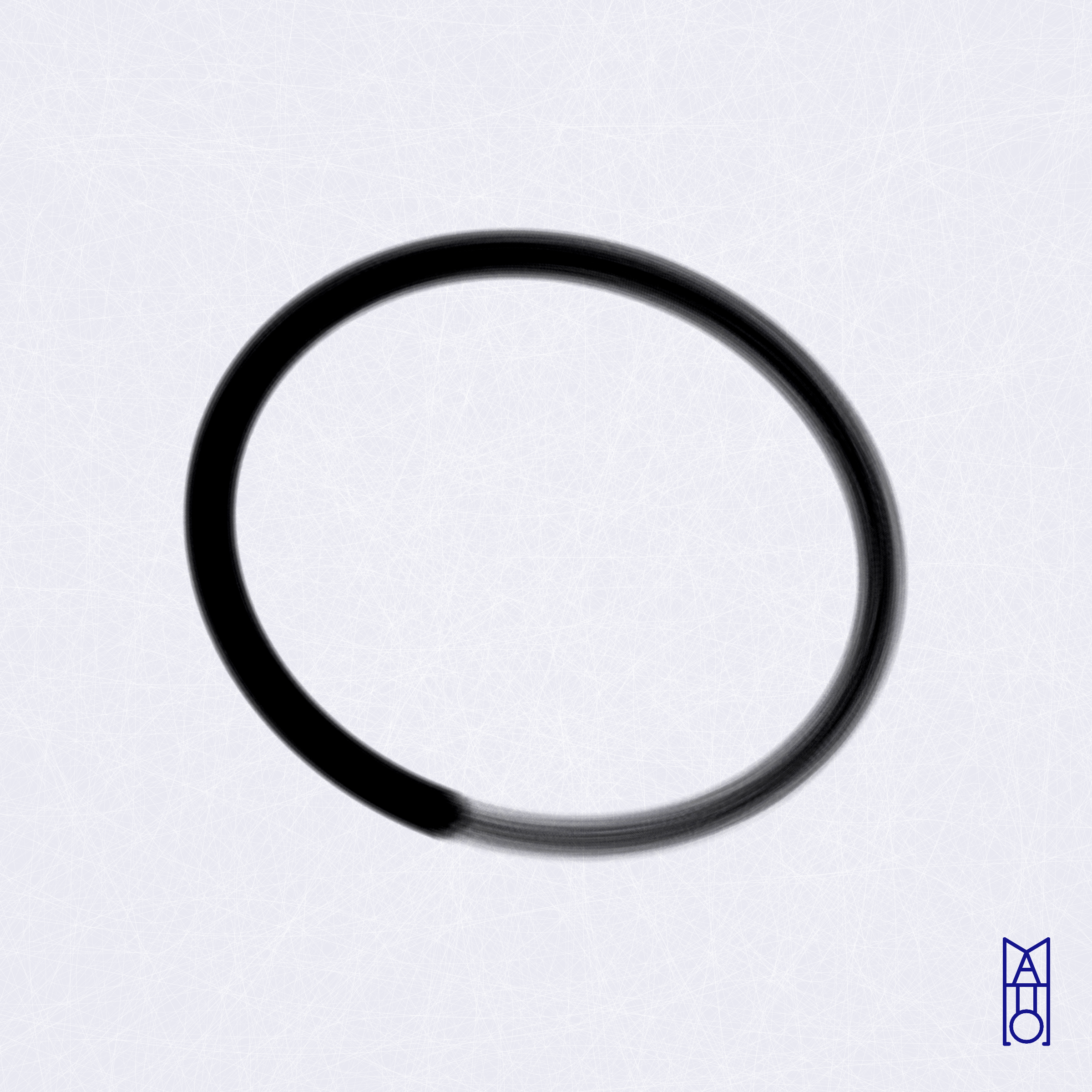 Art Blocks - Art Blocks v2 - Ensō #148 - NFT # 34000148