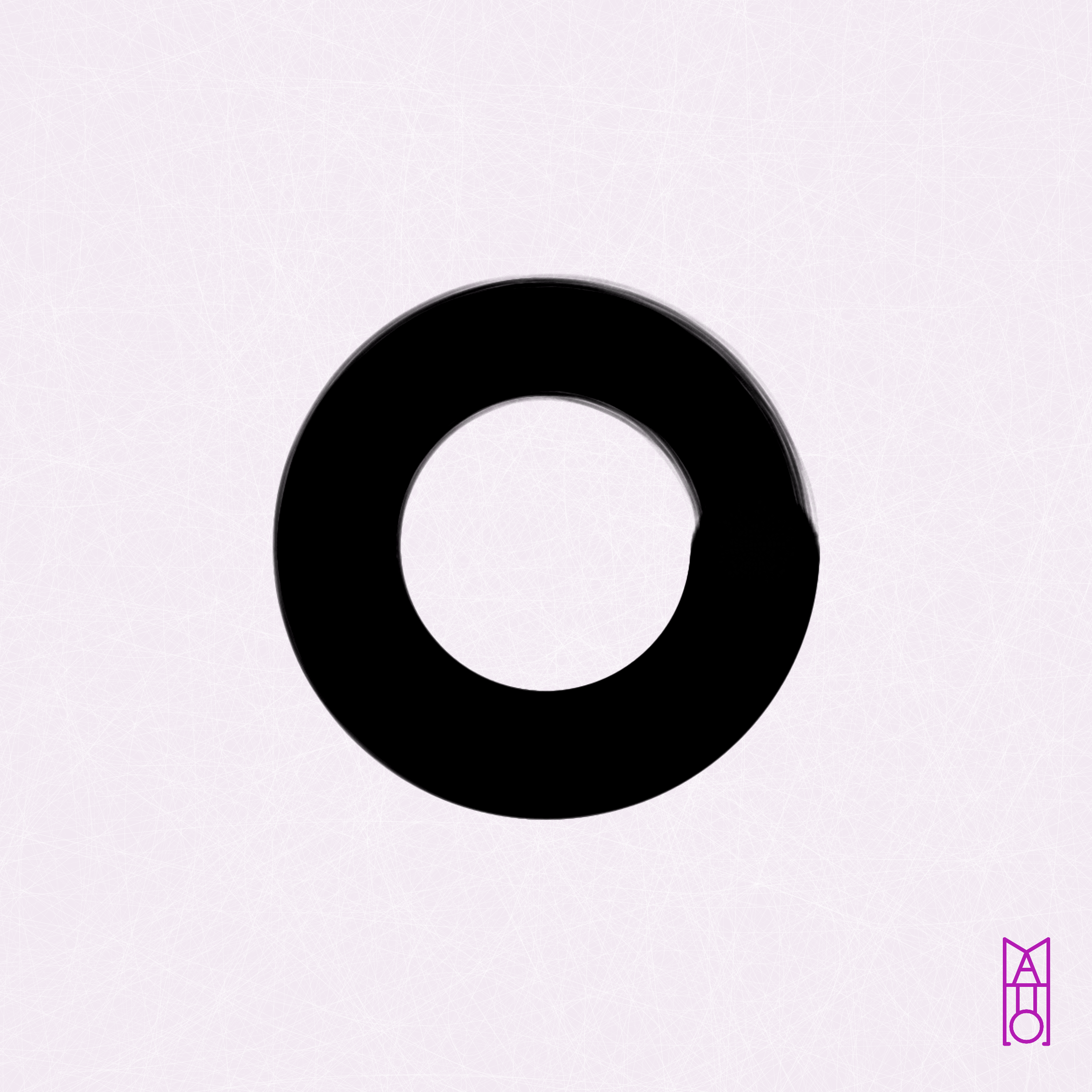 Art Blocks - Art Blocks v2 - Ensō #153 - NFT # 34000153