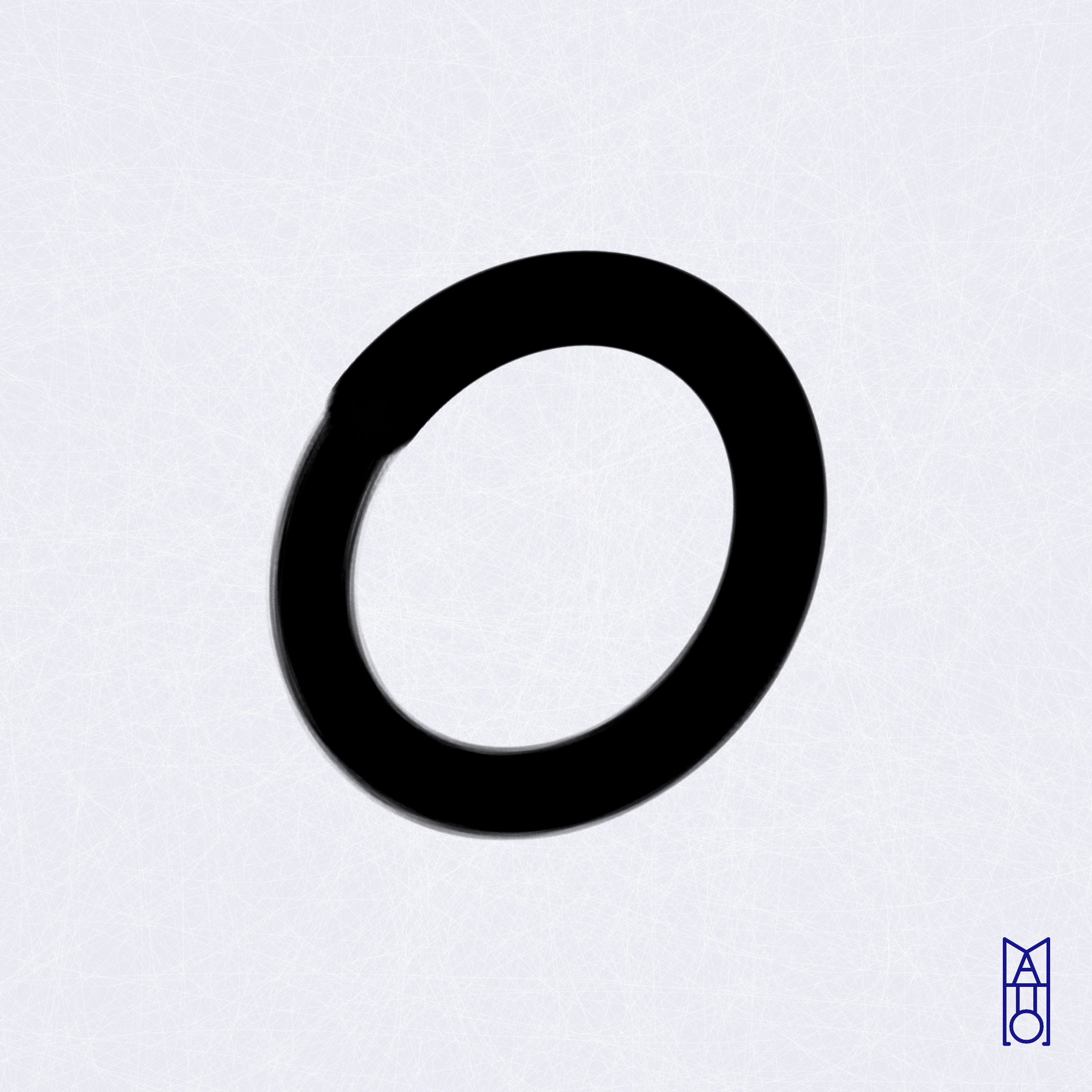 Art Blocks - Art Blocks v2 - Ensō #159 - NFT # 34000159