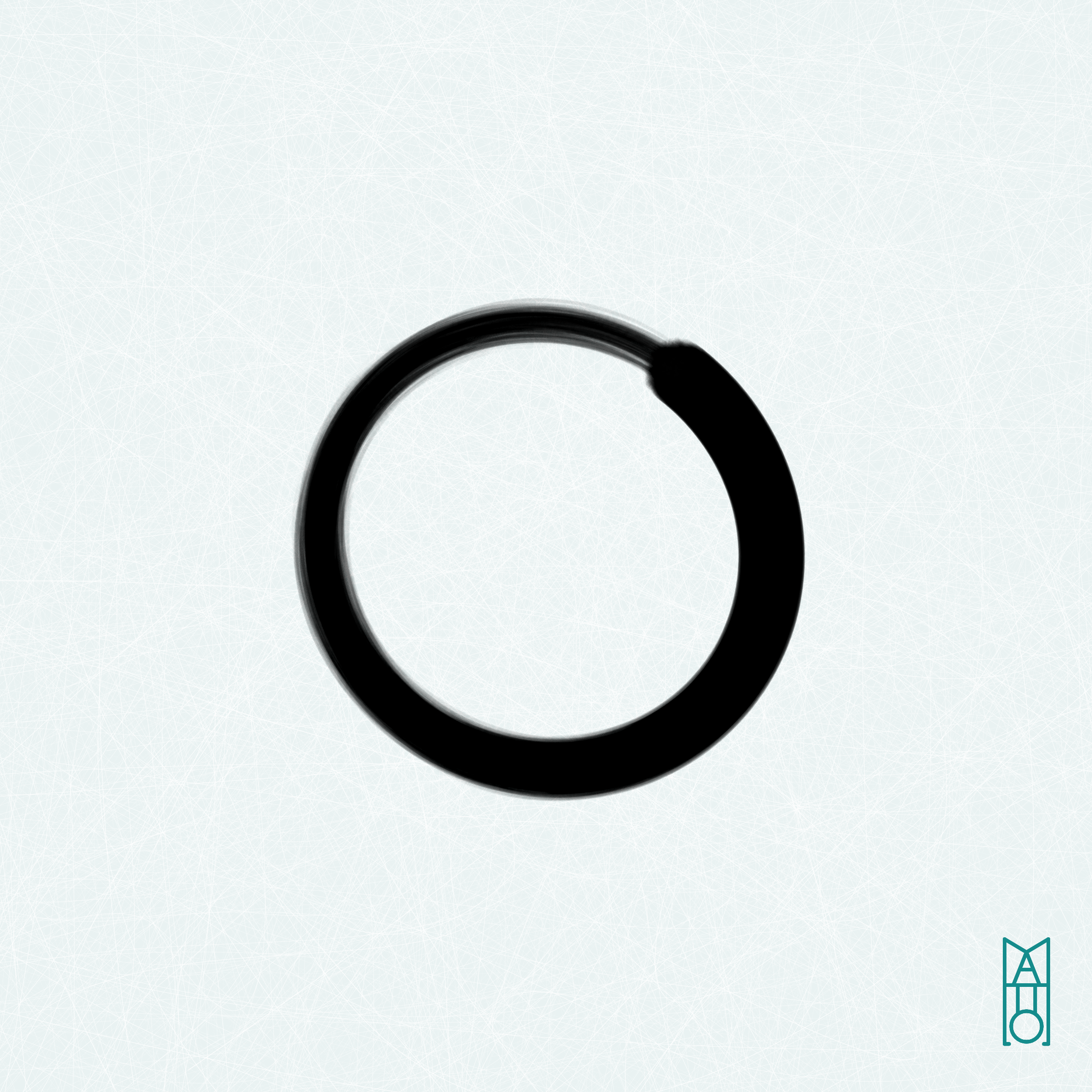 Art Blocks - Art Blocks v2 - Ensō #160 - NFT # 34000160