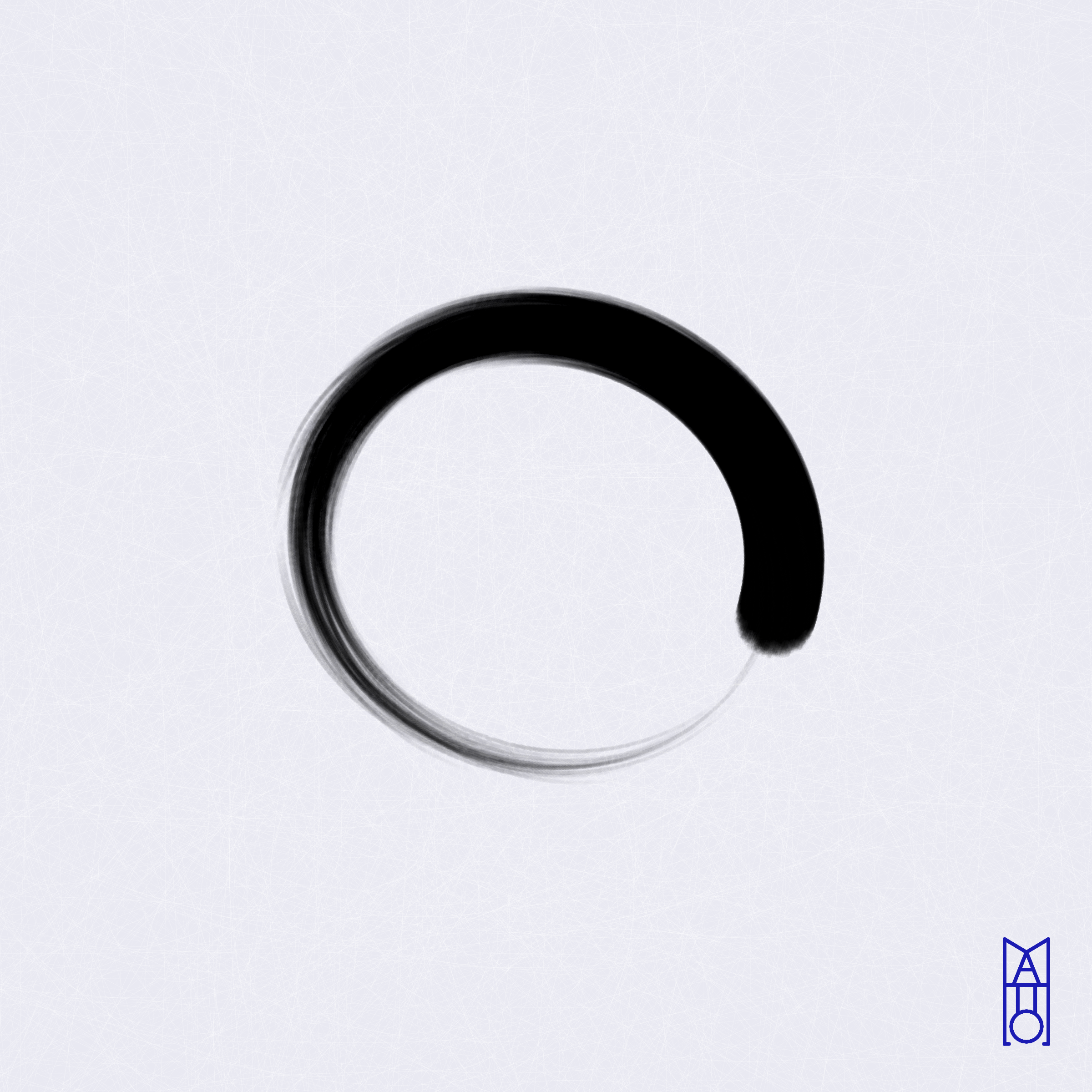 Art Blocks - Art Blocks v2 - Ensō #161 - NFT # 34000161