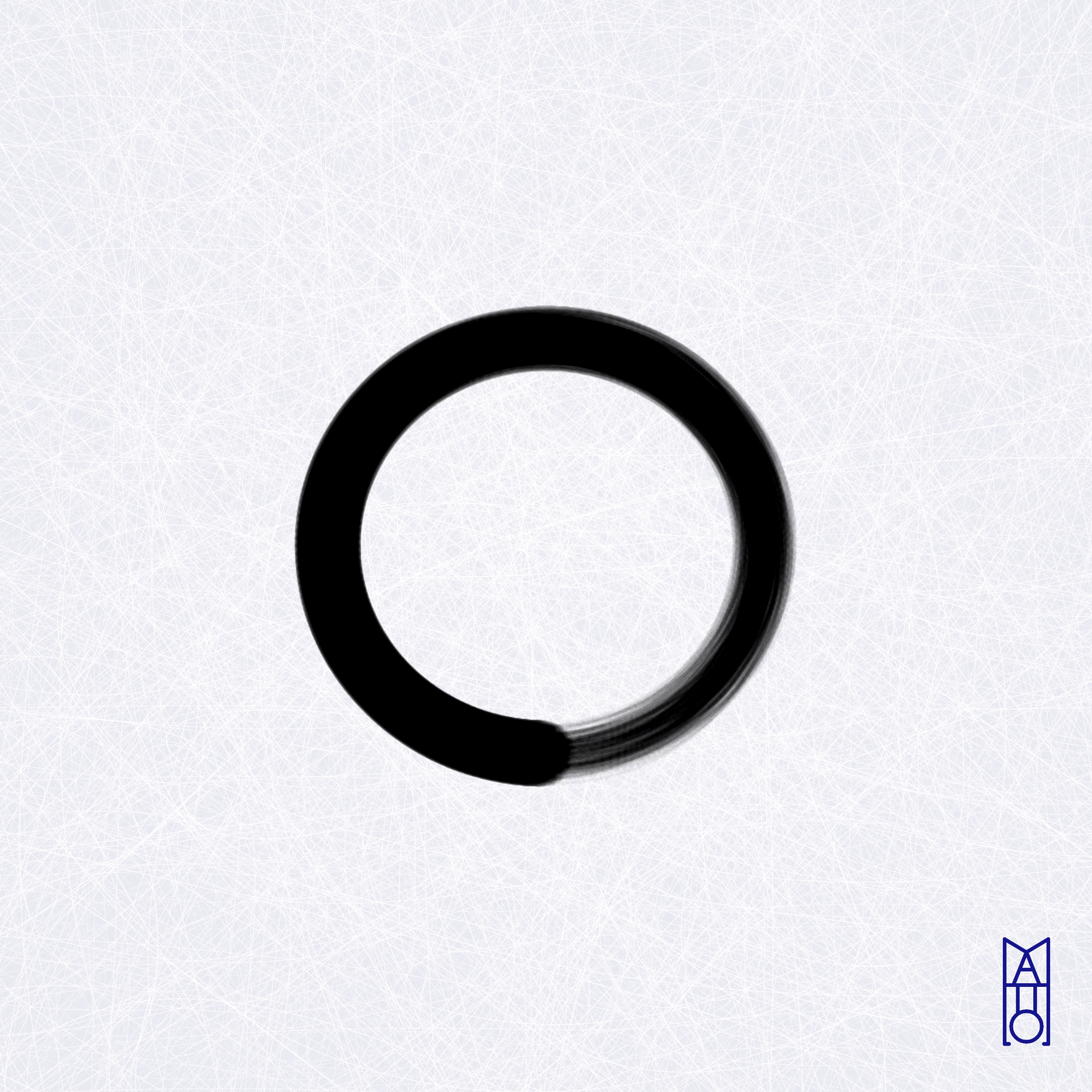 Art Blocks - Art Blocks v2 - Ensō #162 - NFT # 34000162