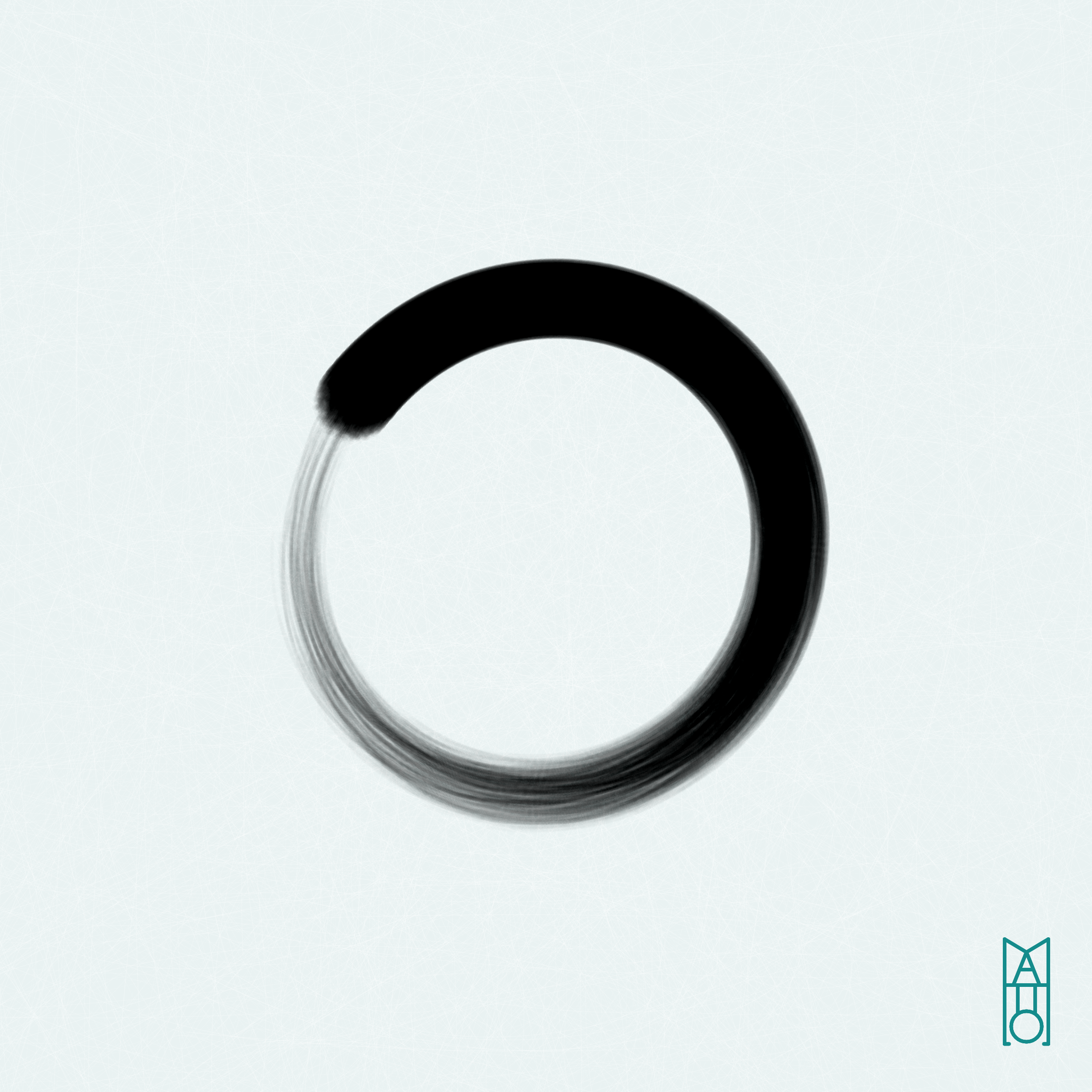 Art Blocks - Art Blocks v2 - Ensō #164 - NFT # 34000164