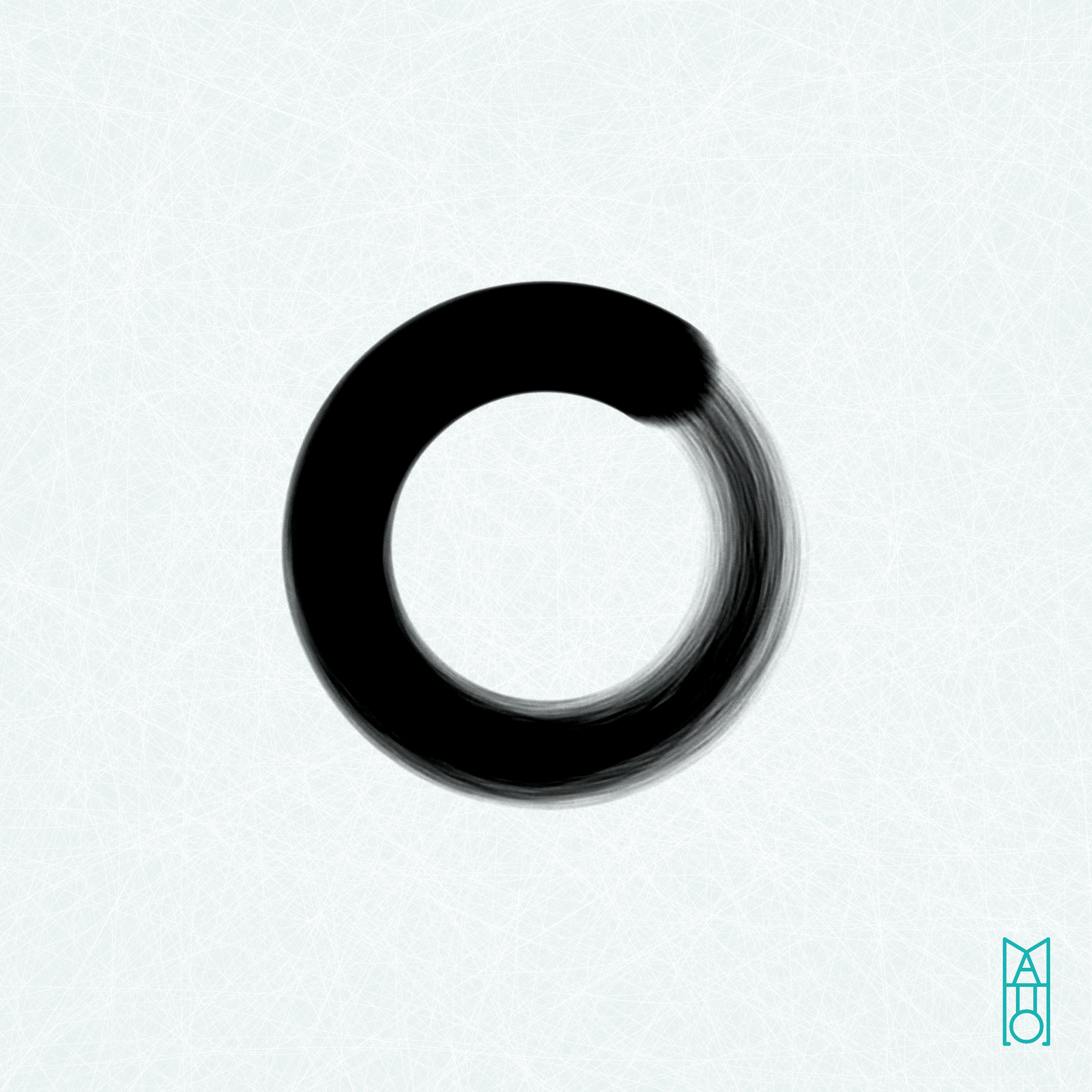 Art Blocks - Art Blocks v2 - Ensō #168 - NFT # 34000168