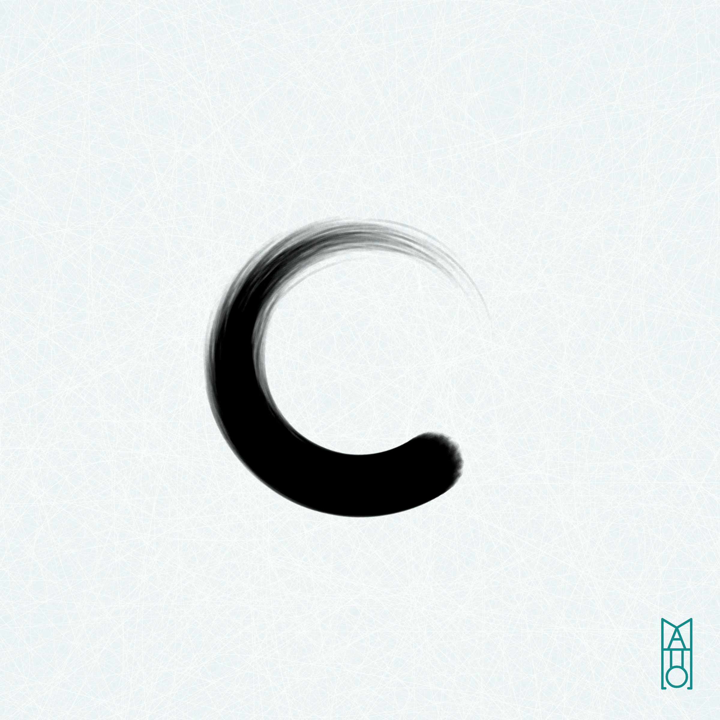 Art Blocks - Art Blocks v2 - Ensō #170 - NFT # 34000170